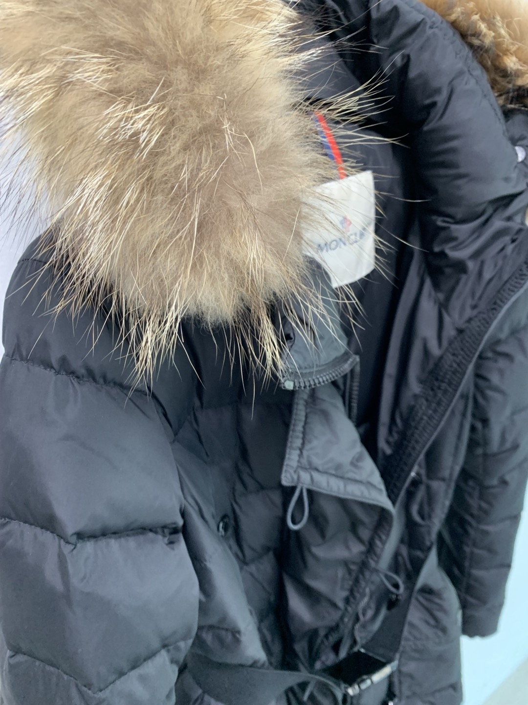 정품 몽클레어 MONCLER 클로에 롱 다운 패딩 자켓