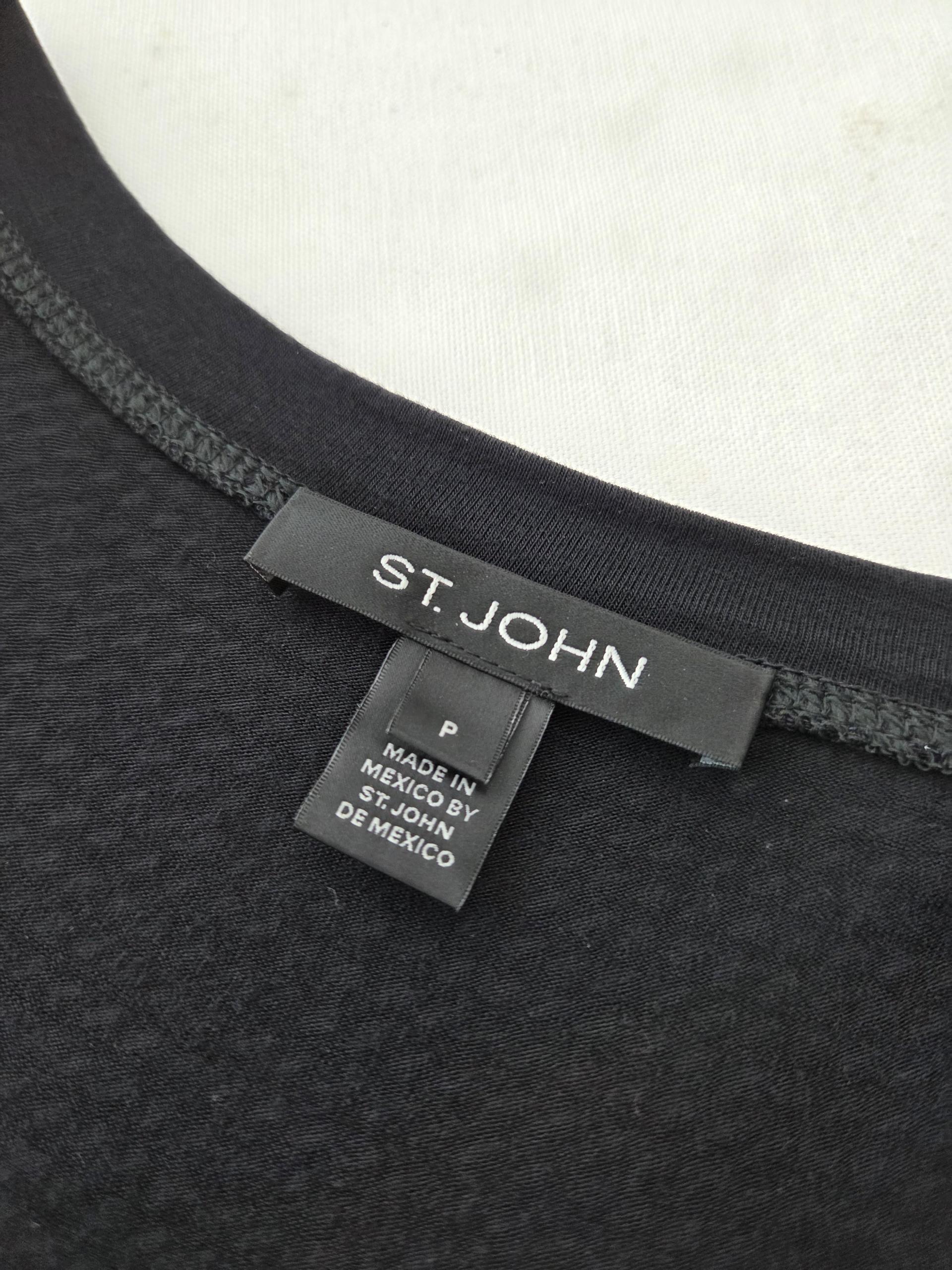 신세계정품)) 센존 ST.JOHN 스트라이프 레이온 민소매 티셔츠