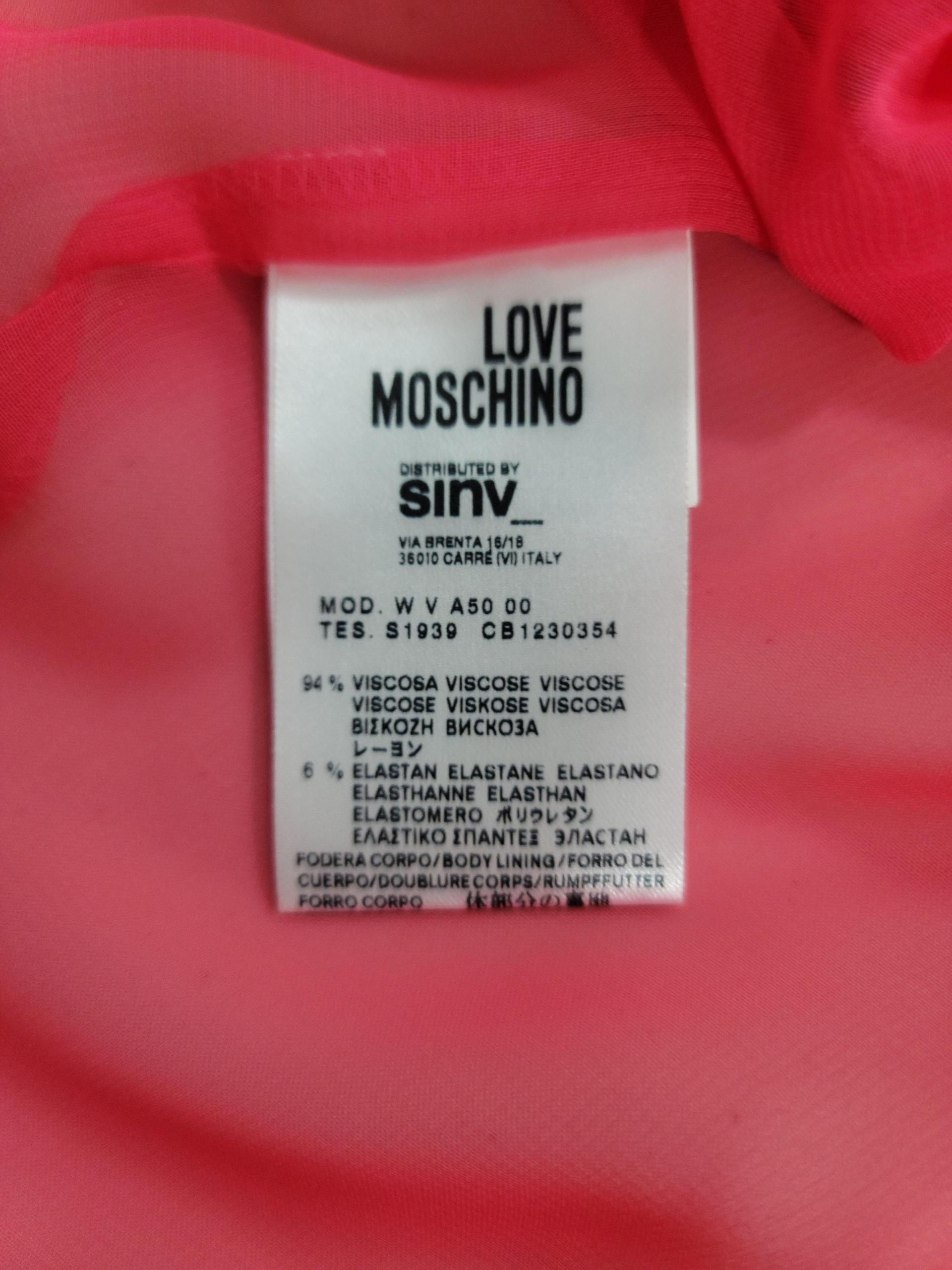 정품 러브모스키노 LOVEMOSCHINO셔링 원피스 핑크