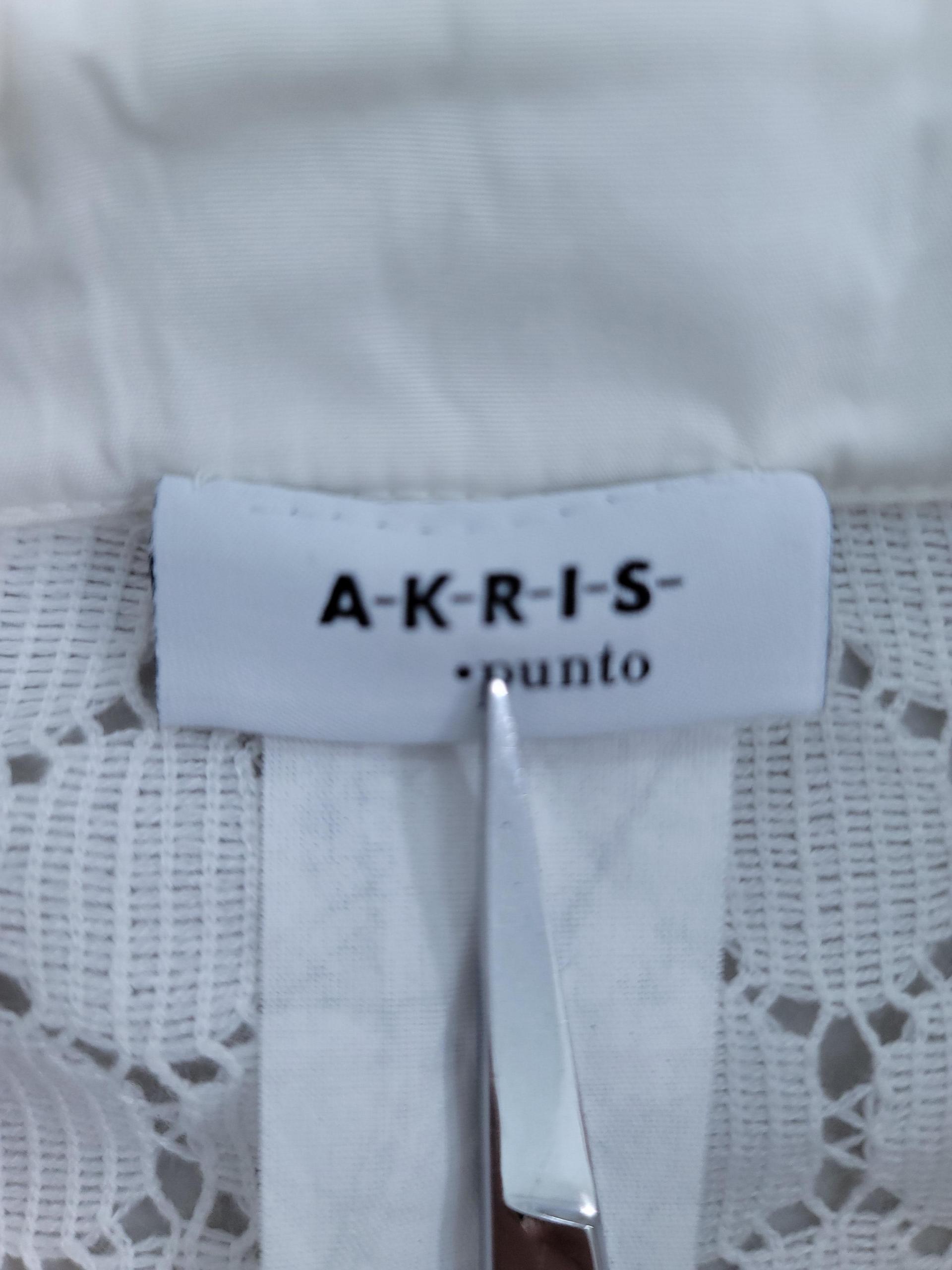 정품 아키리스 푼토 AKRIS PUNTO 레이스 블라우스