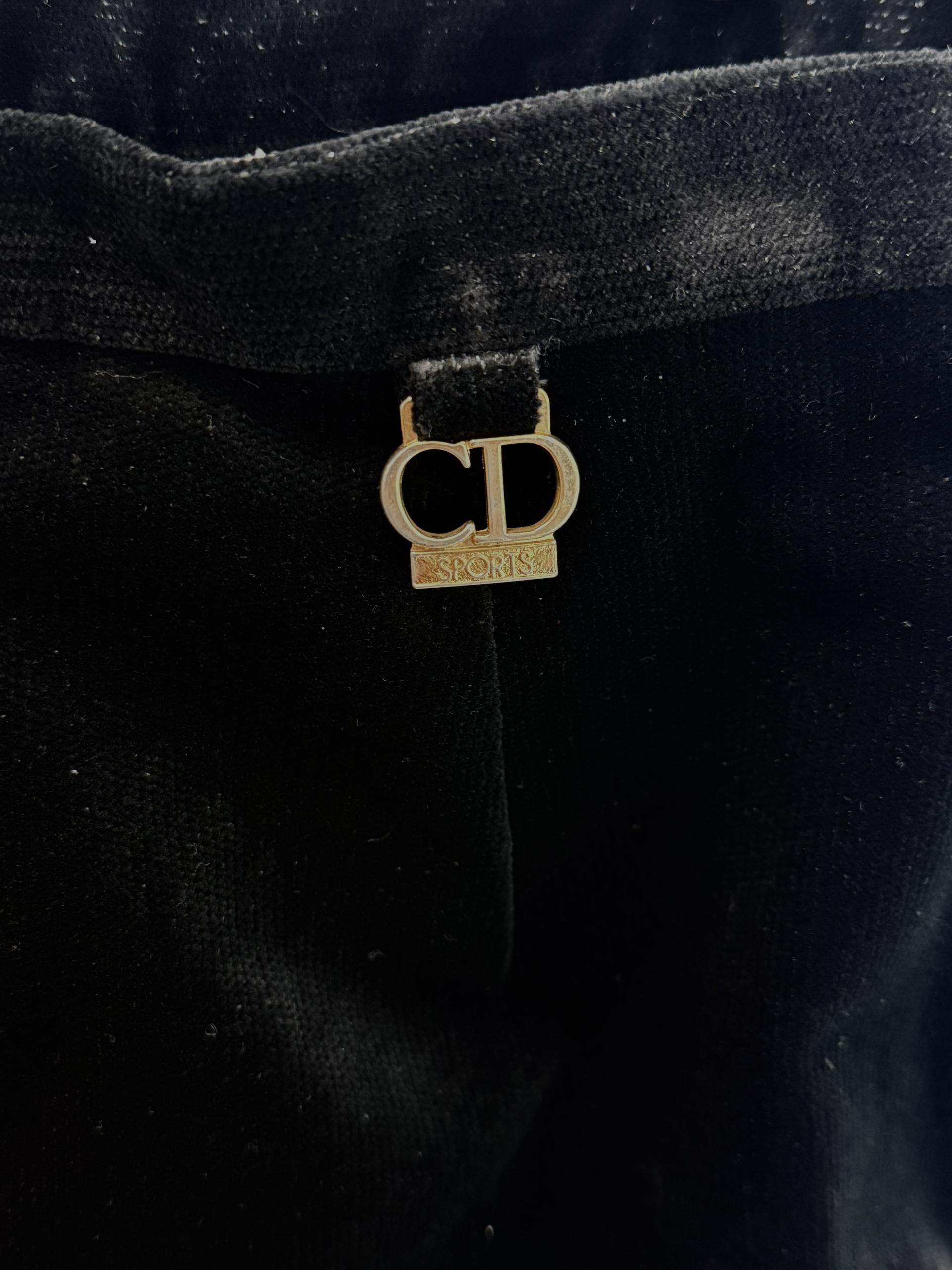 정품 Dior 디올 벨벳 팬츠