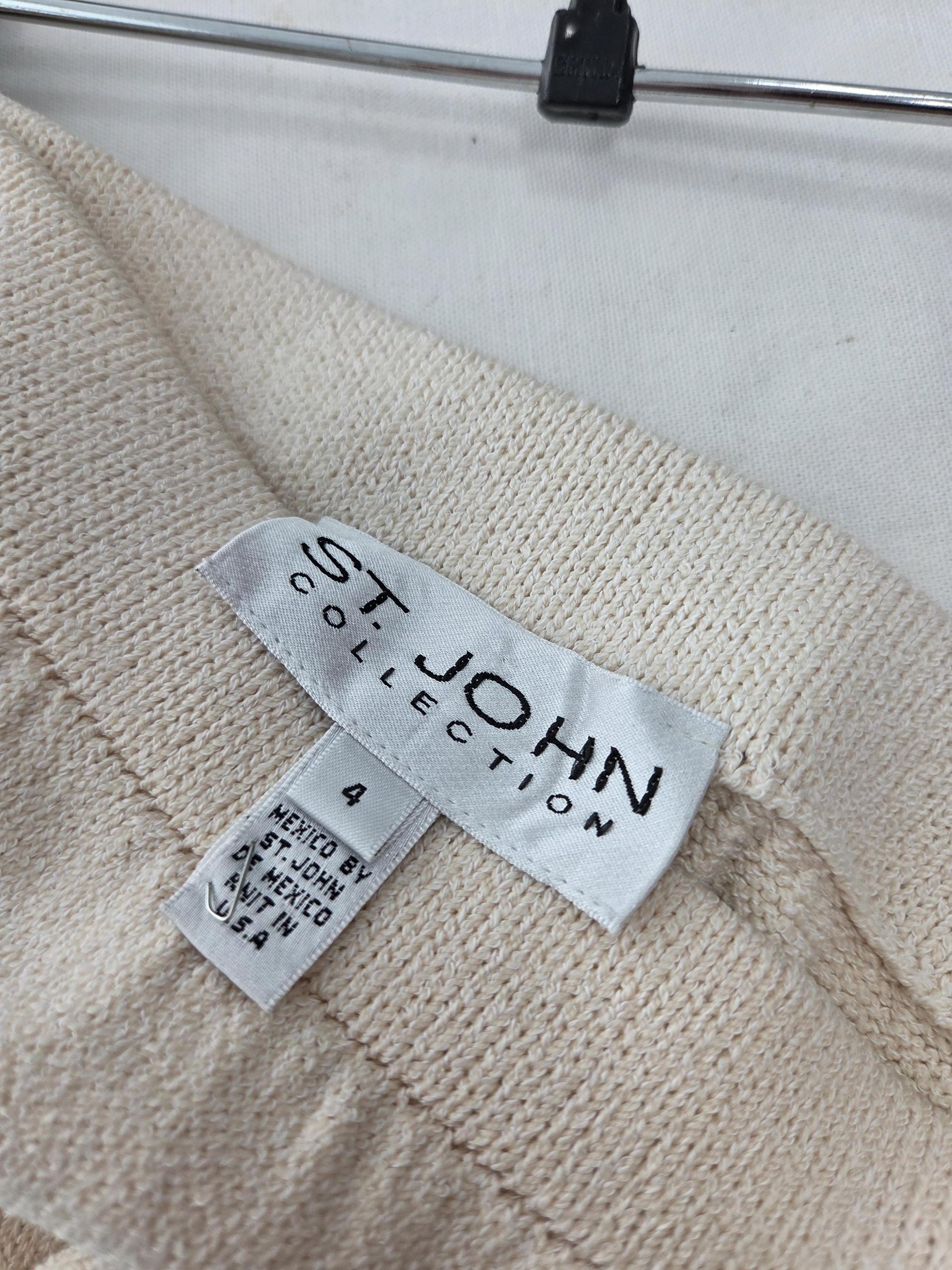 정품 센존 S.T.JOHN 컬렉션 니트 스커트