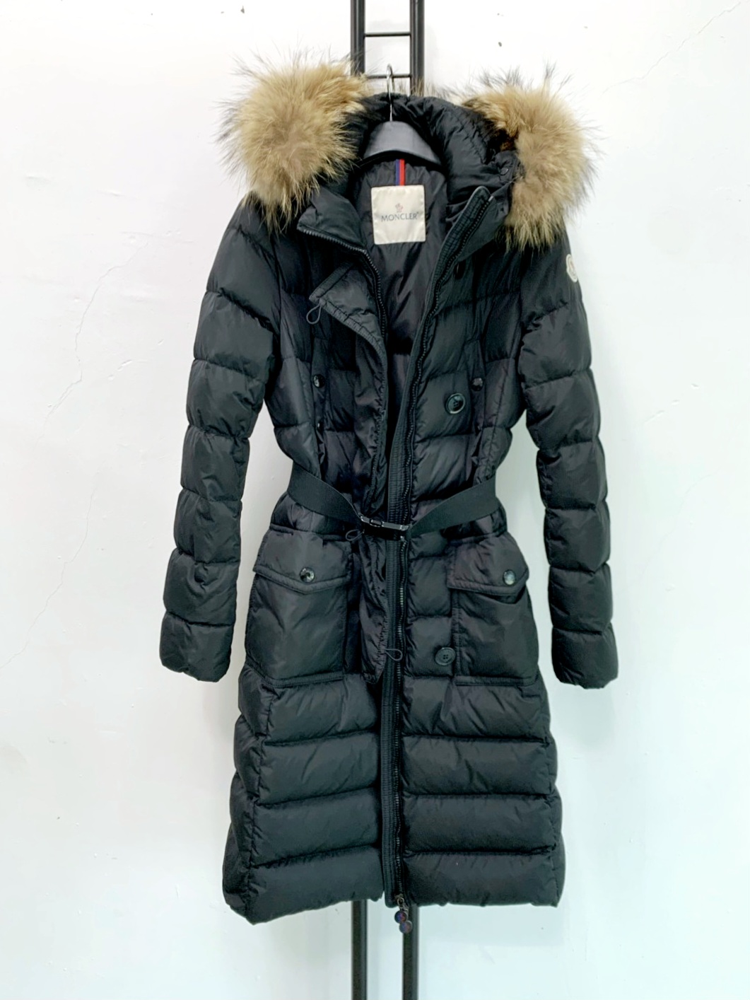 정품 몽클레어 MONCLER 클로에 롱 다운 패딩 자켓
