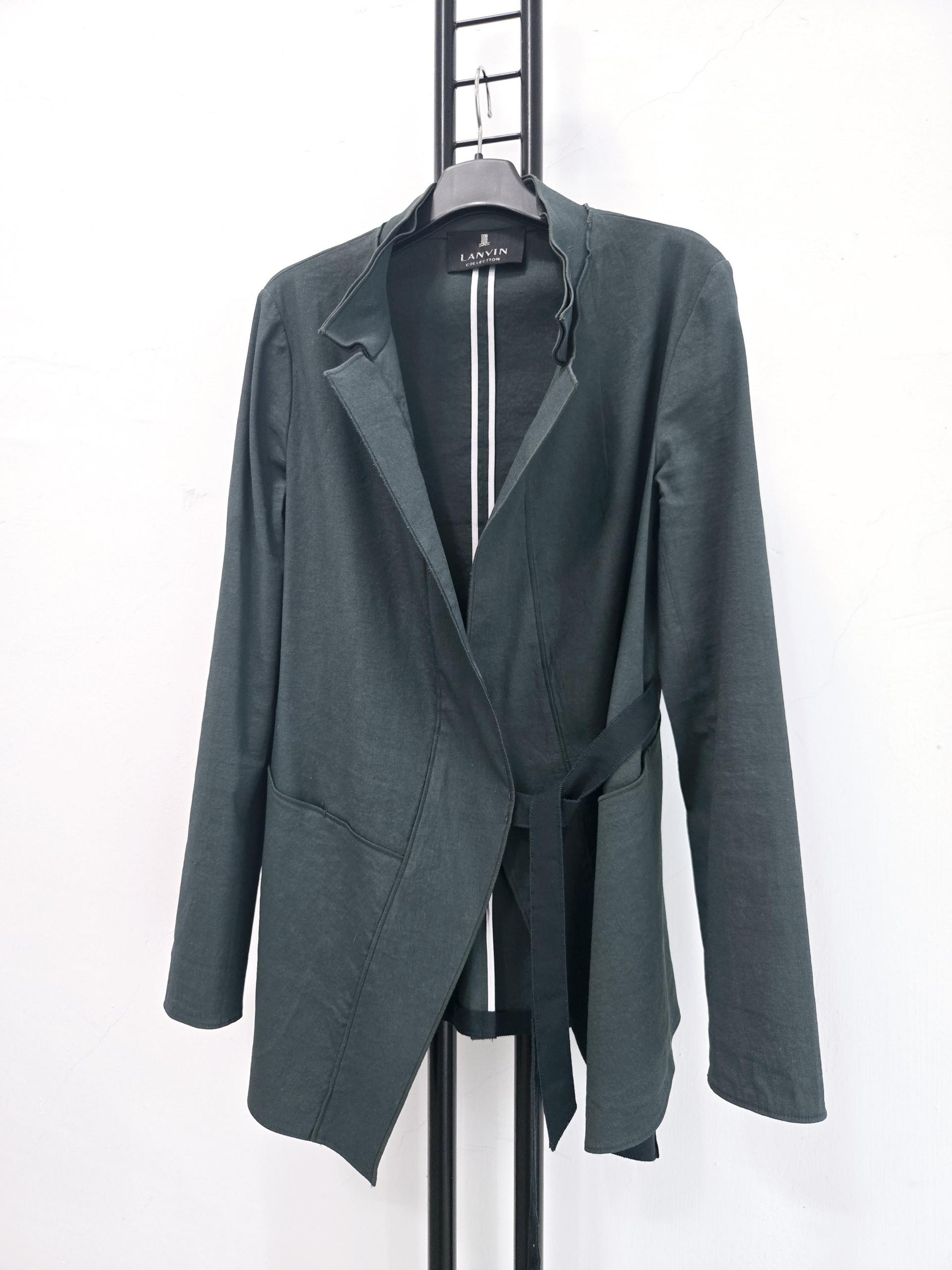 정품 랑방 컬렉션 LANVIN 랩 자켓