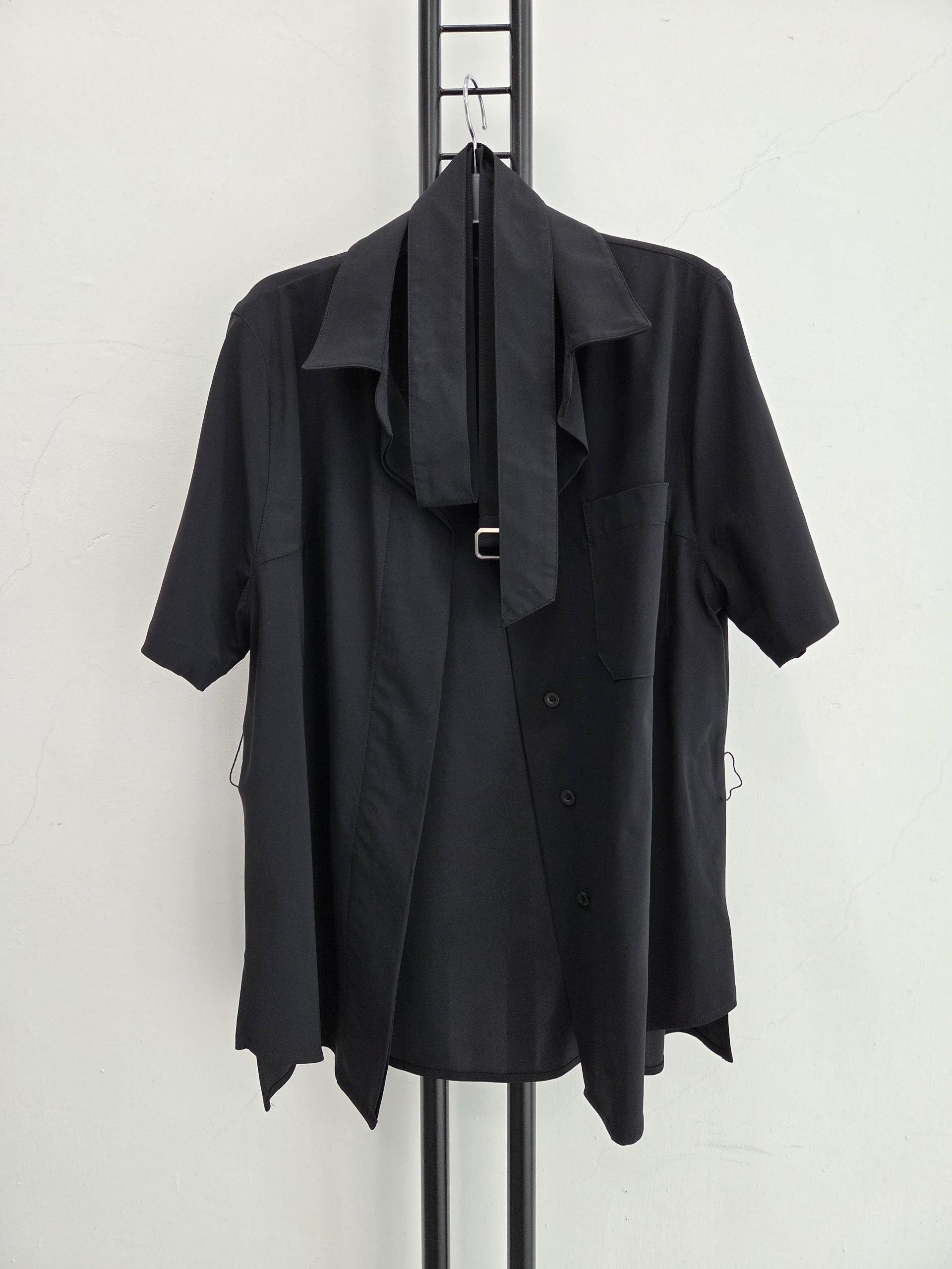 정품 타하리 TAHARI 블랙 셔츠