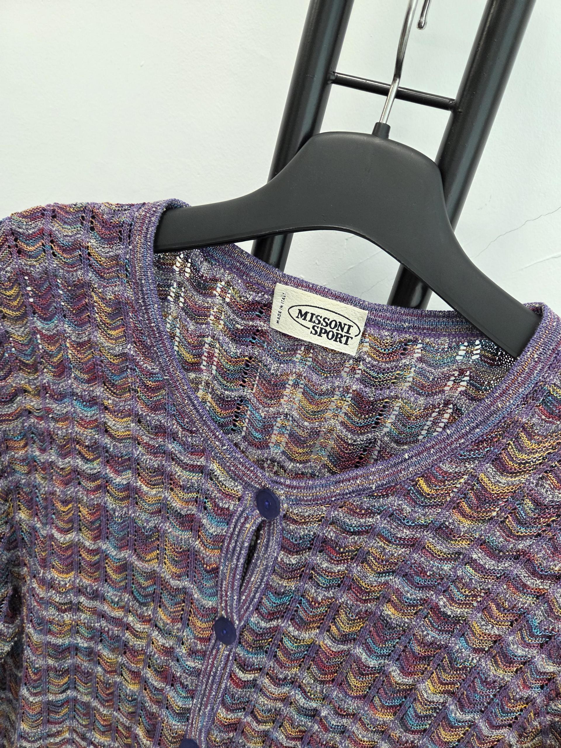 정품 미쏘니 MISSONI 니트 미디 원피스