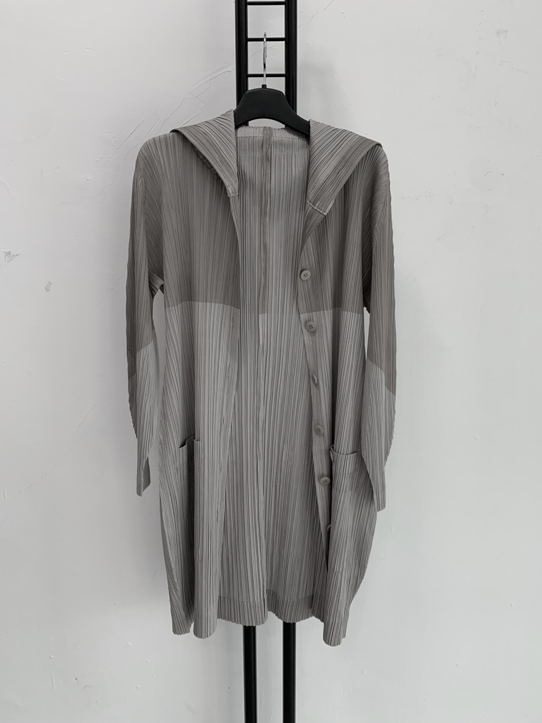 정품 플리츠 플리즈 PLEATS PLEASE 후드 가디건