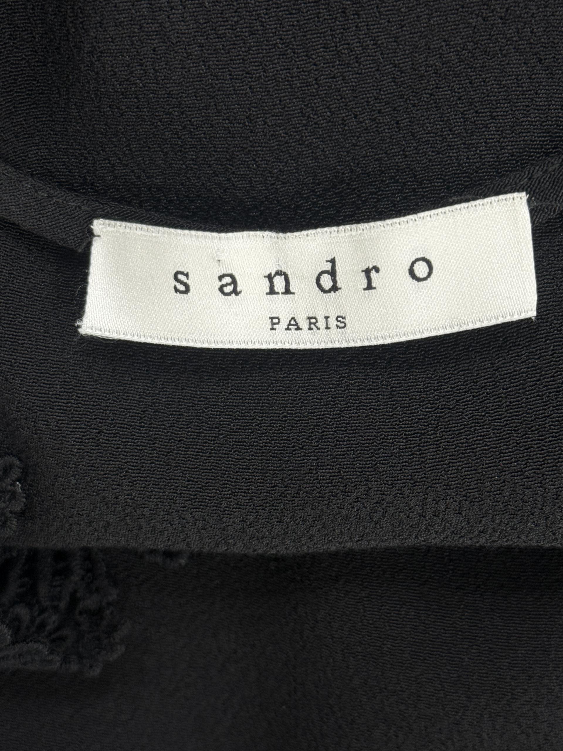 정품 산드로 SANDRO 블랙 원피스