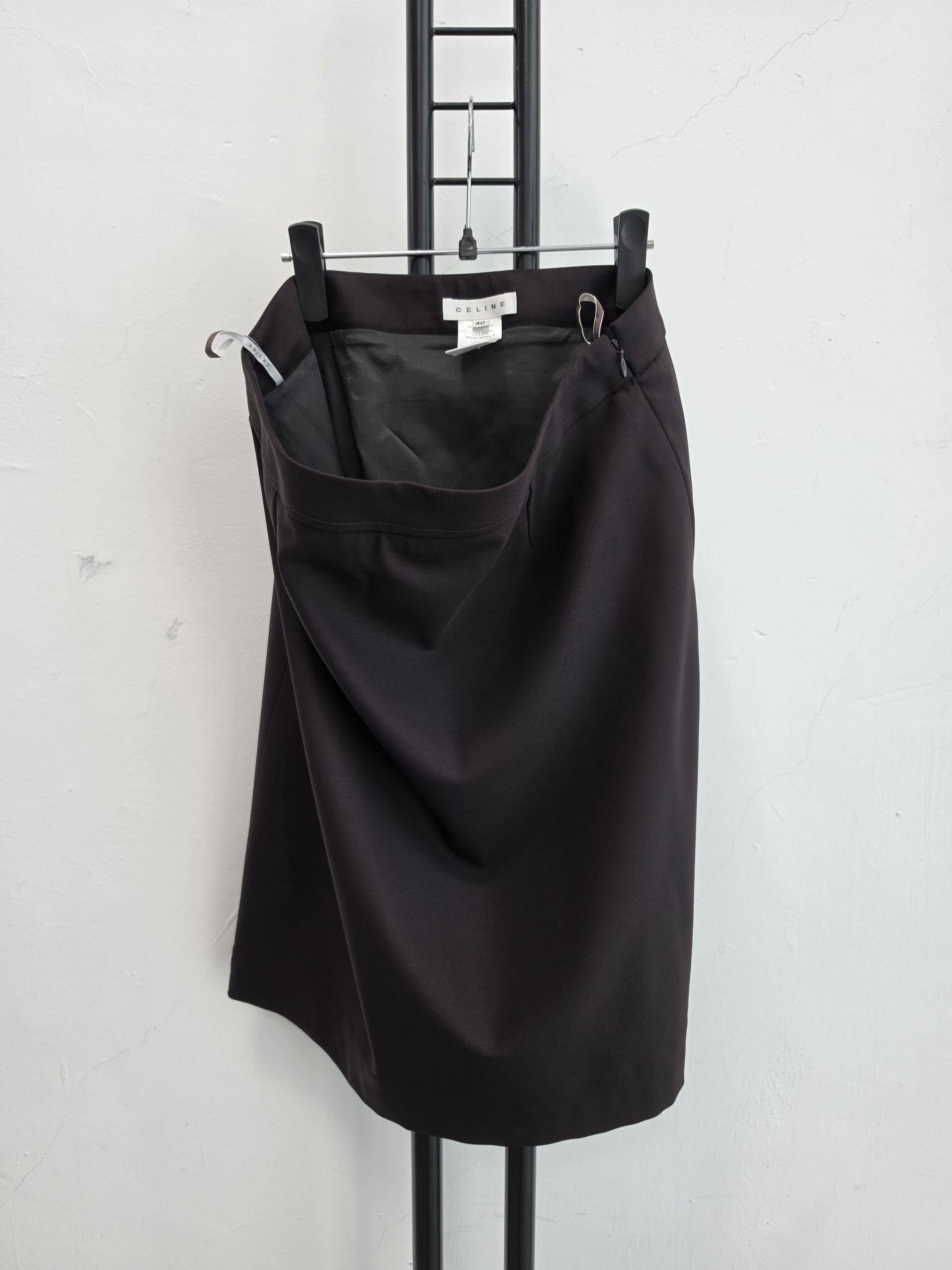 정품 셀린느 CELINE 자켓 치마 셋업