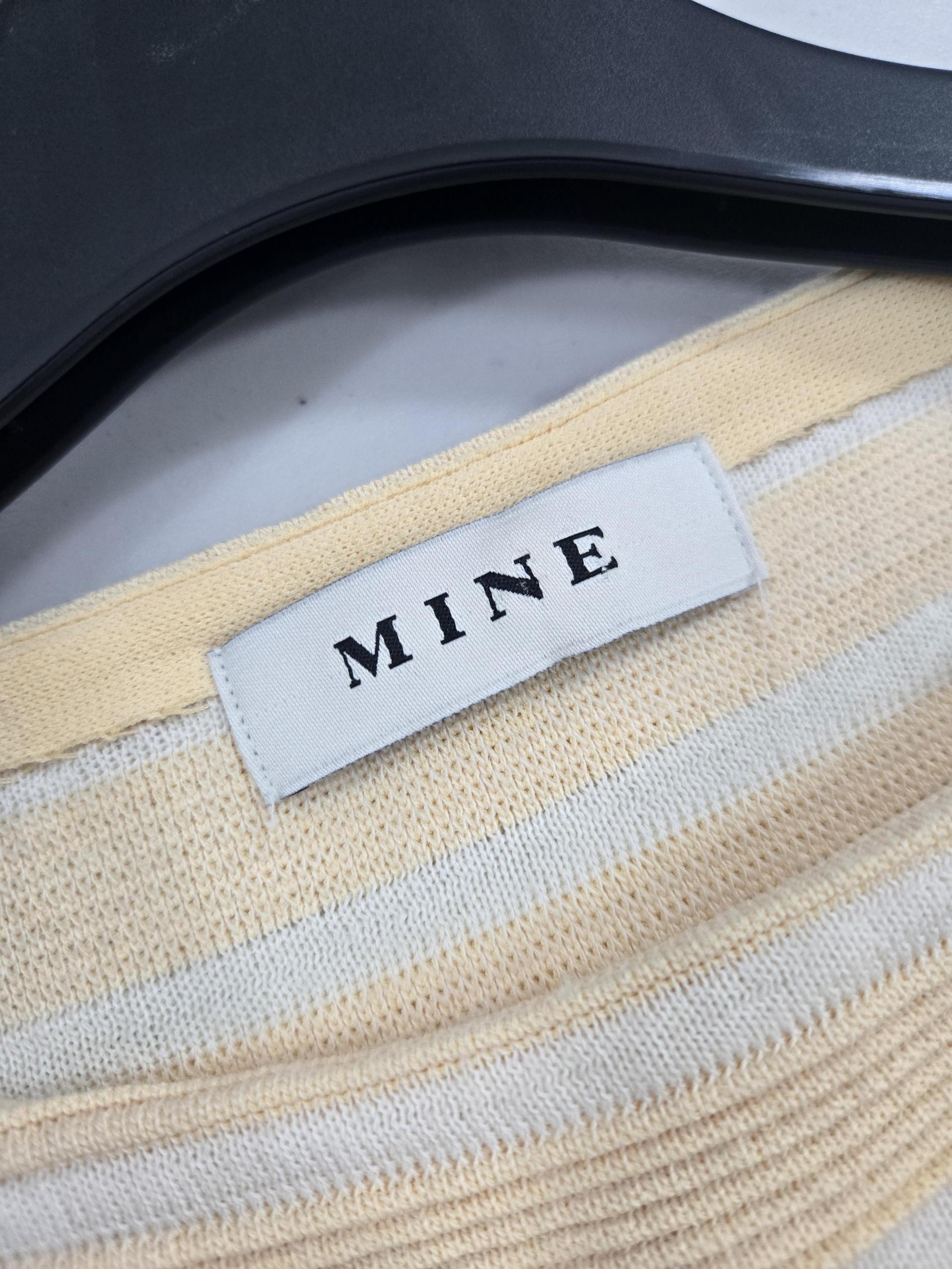 정품 마인 MINE 스트라이프 니트