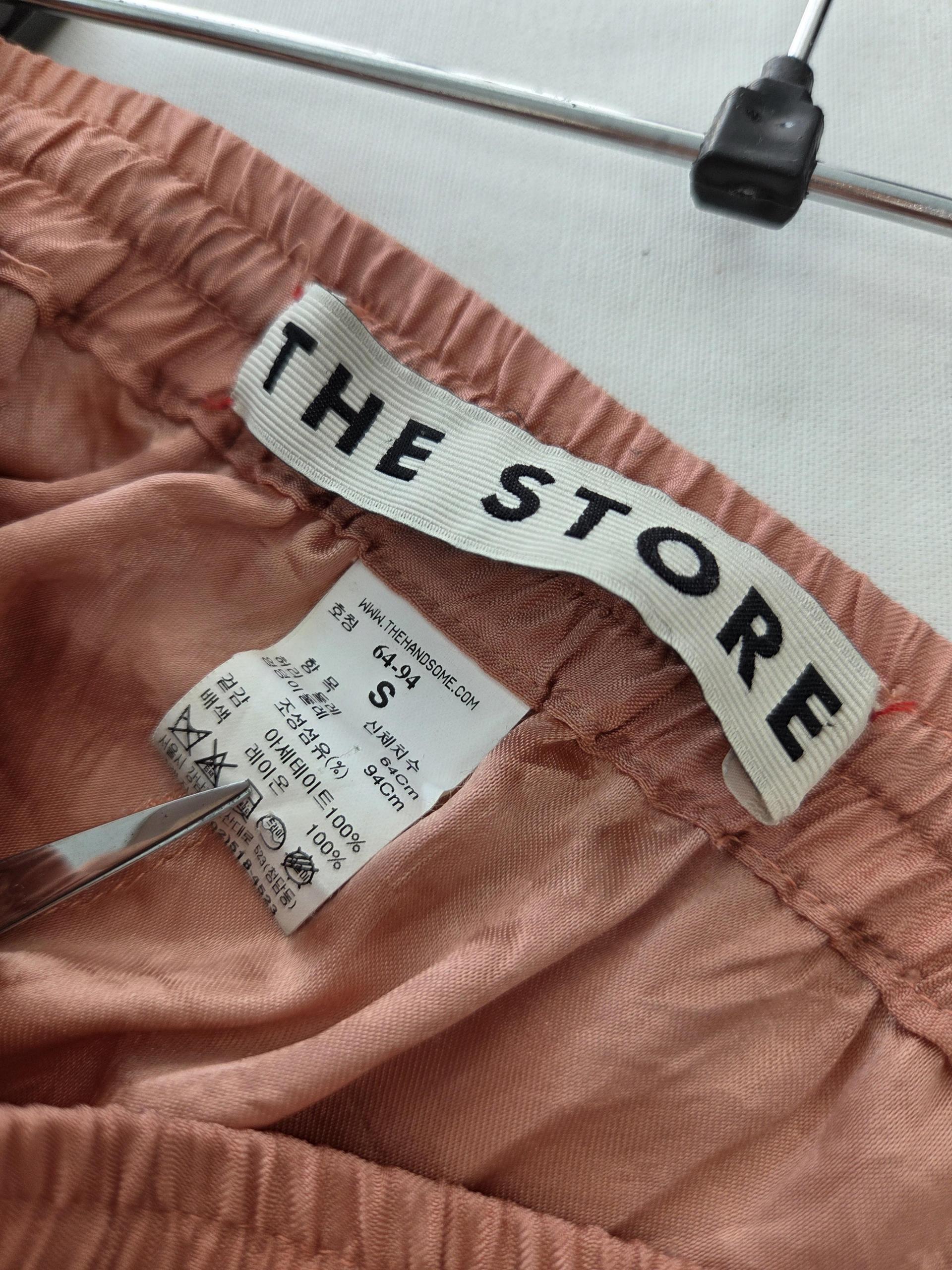정품 더스토어 THE STORE 레이온 팬츠