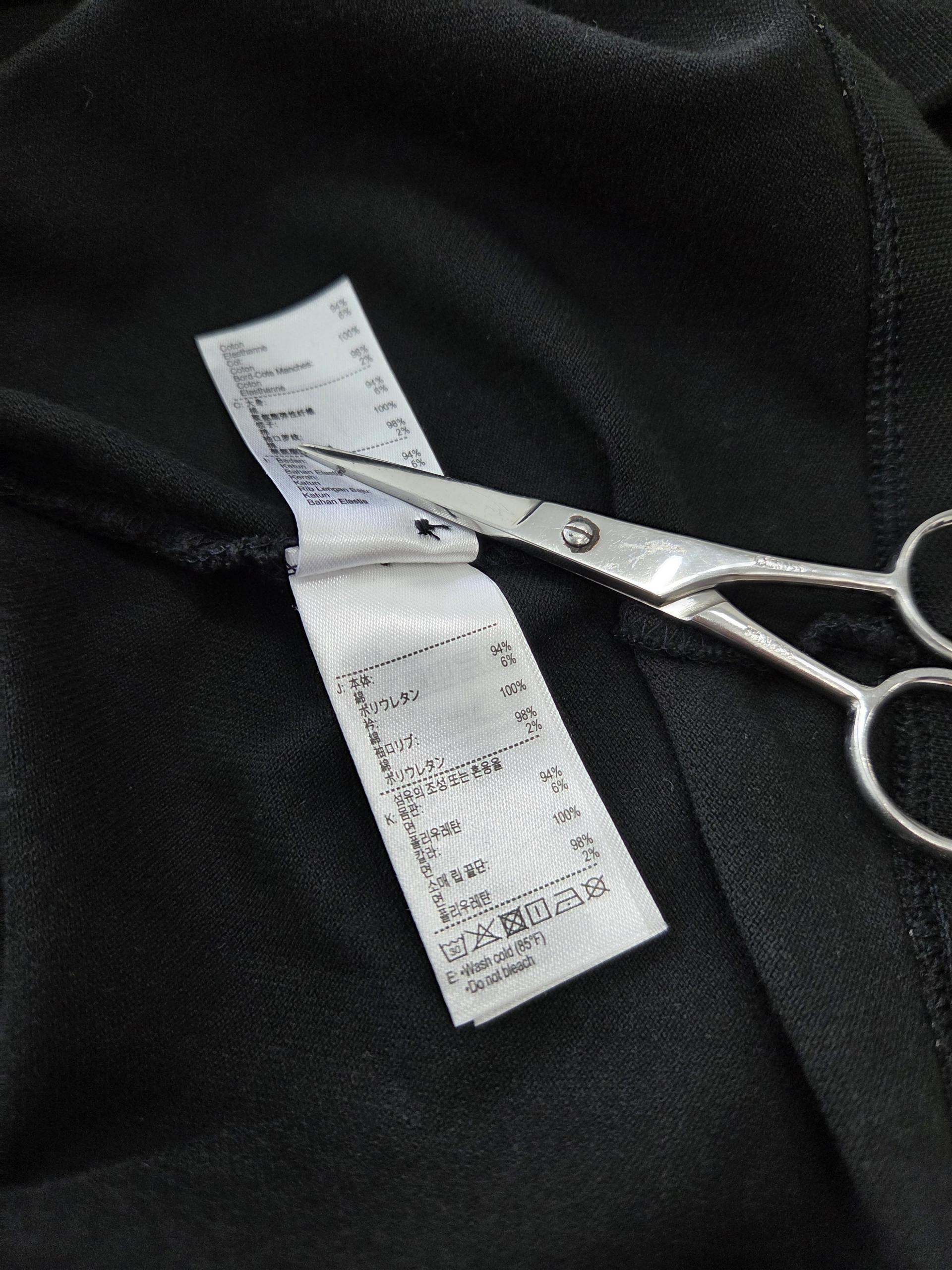 정품 라코스테 LACOSTE 블랙 원피스