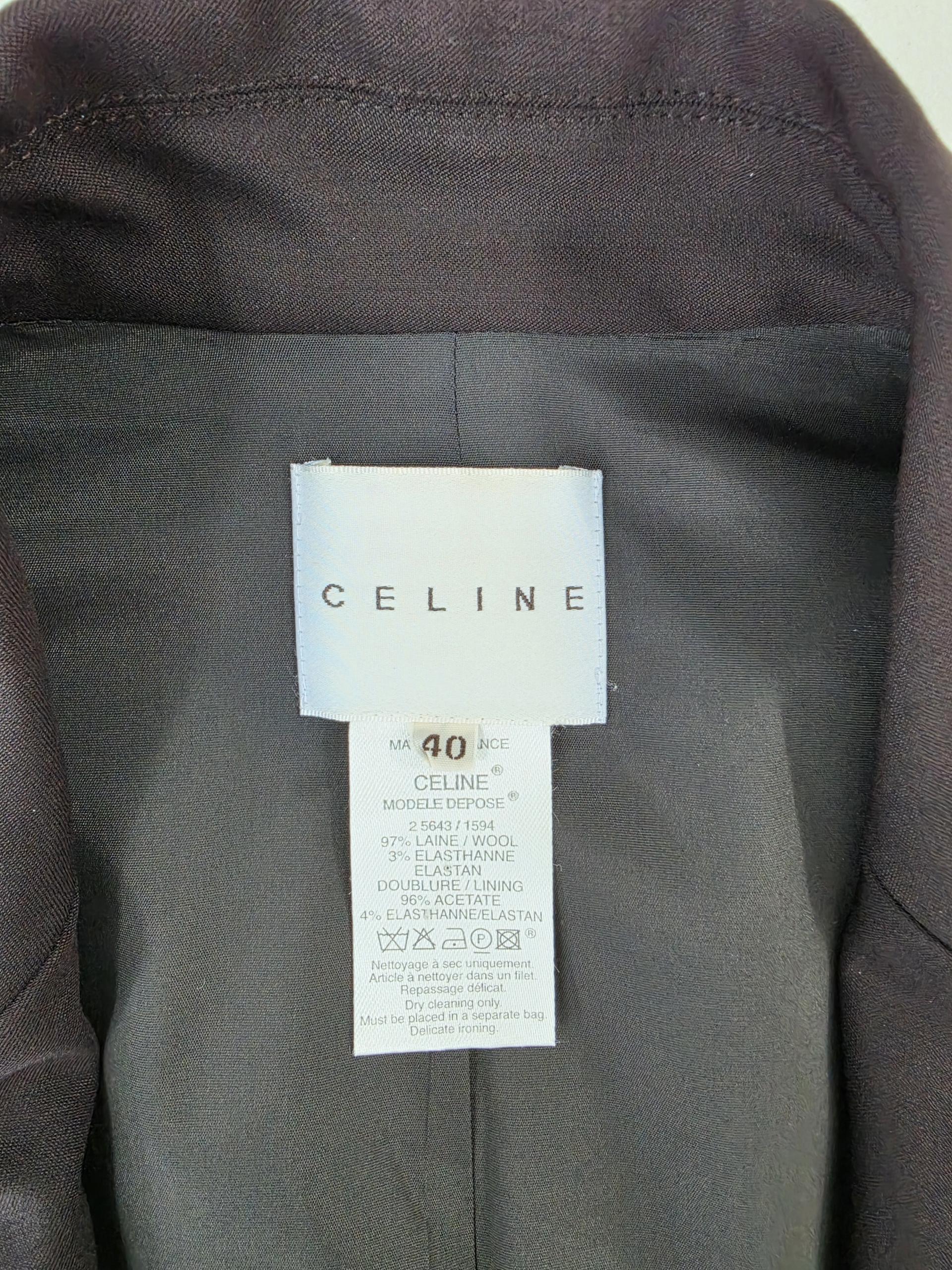 정품 셀린느 CELINE 자켓 치마 셋업