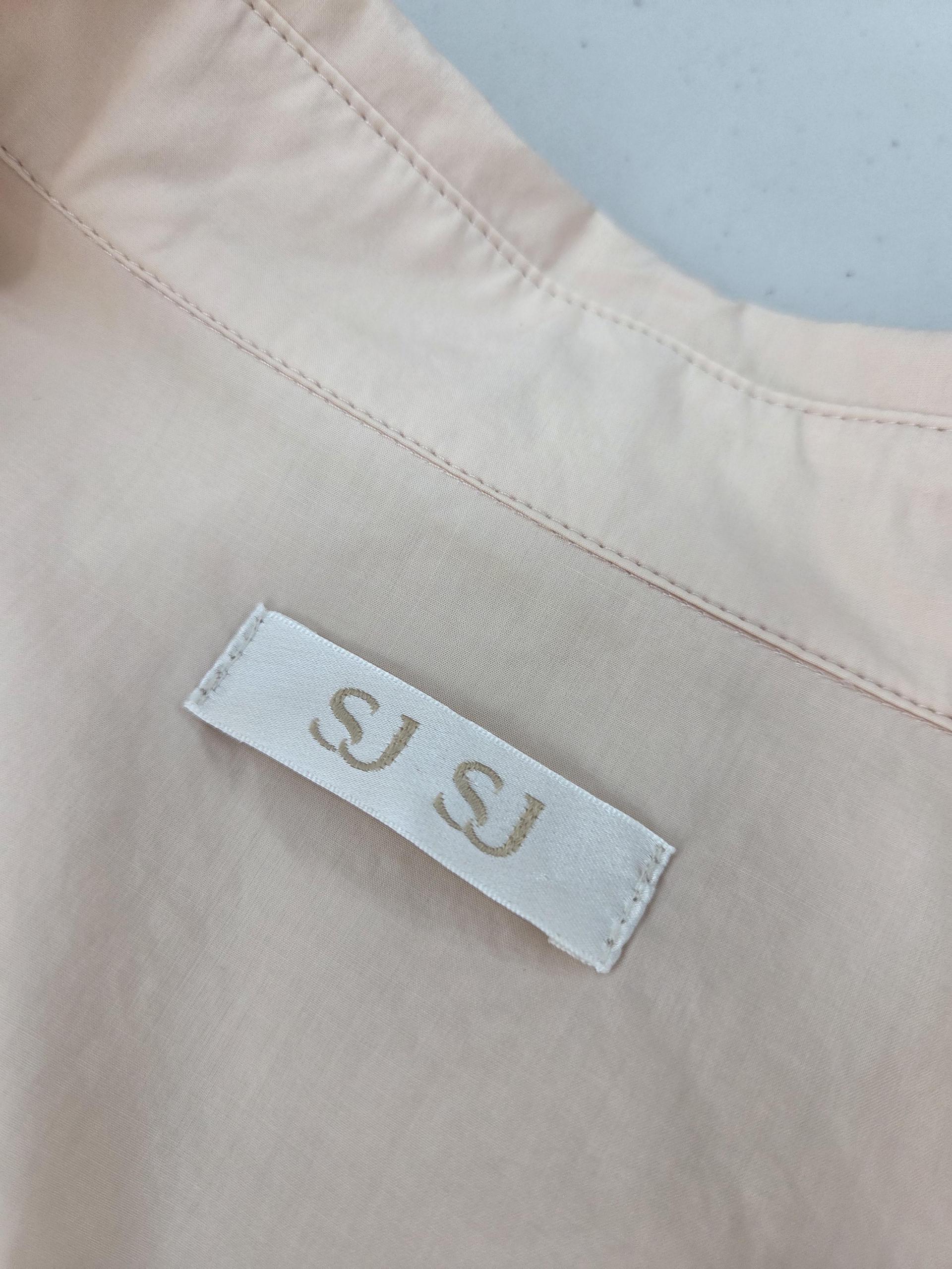정품 에스제이 에스제이 SJ.SJ 면셔츠 베이지