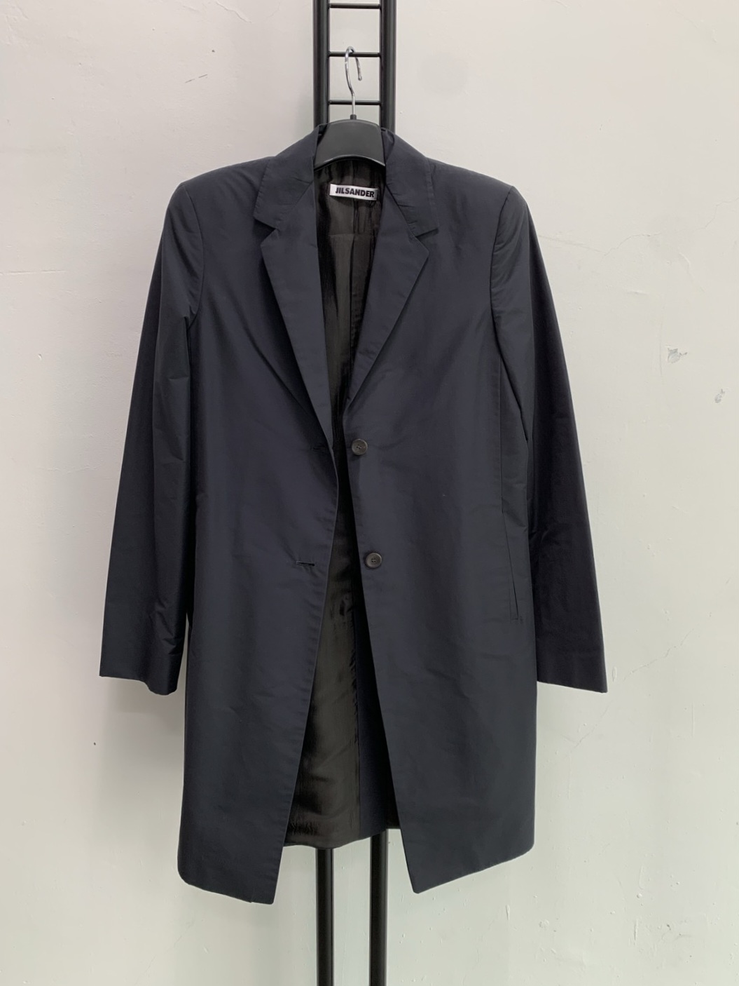 정품 질샌더 JILSANDER 코트 네이비