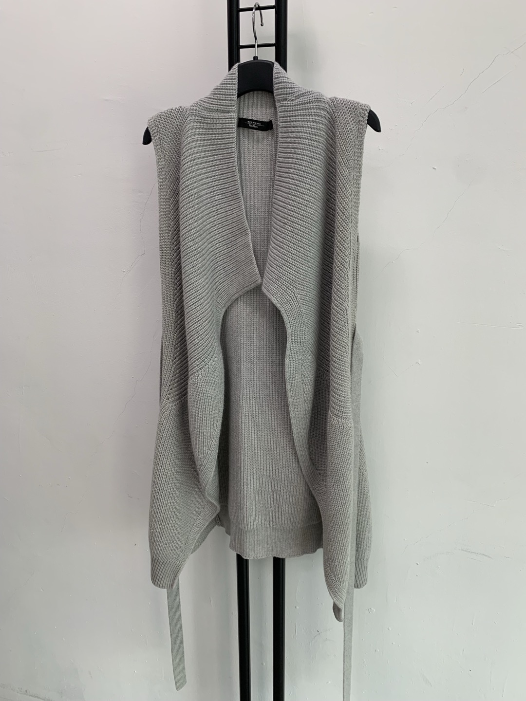 정품 막스마라 위캔드 MaxMara Weekend 니트 베스트 그레이