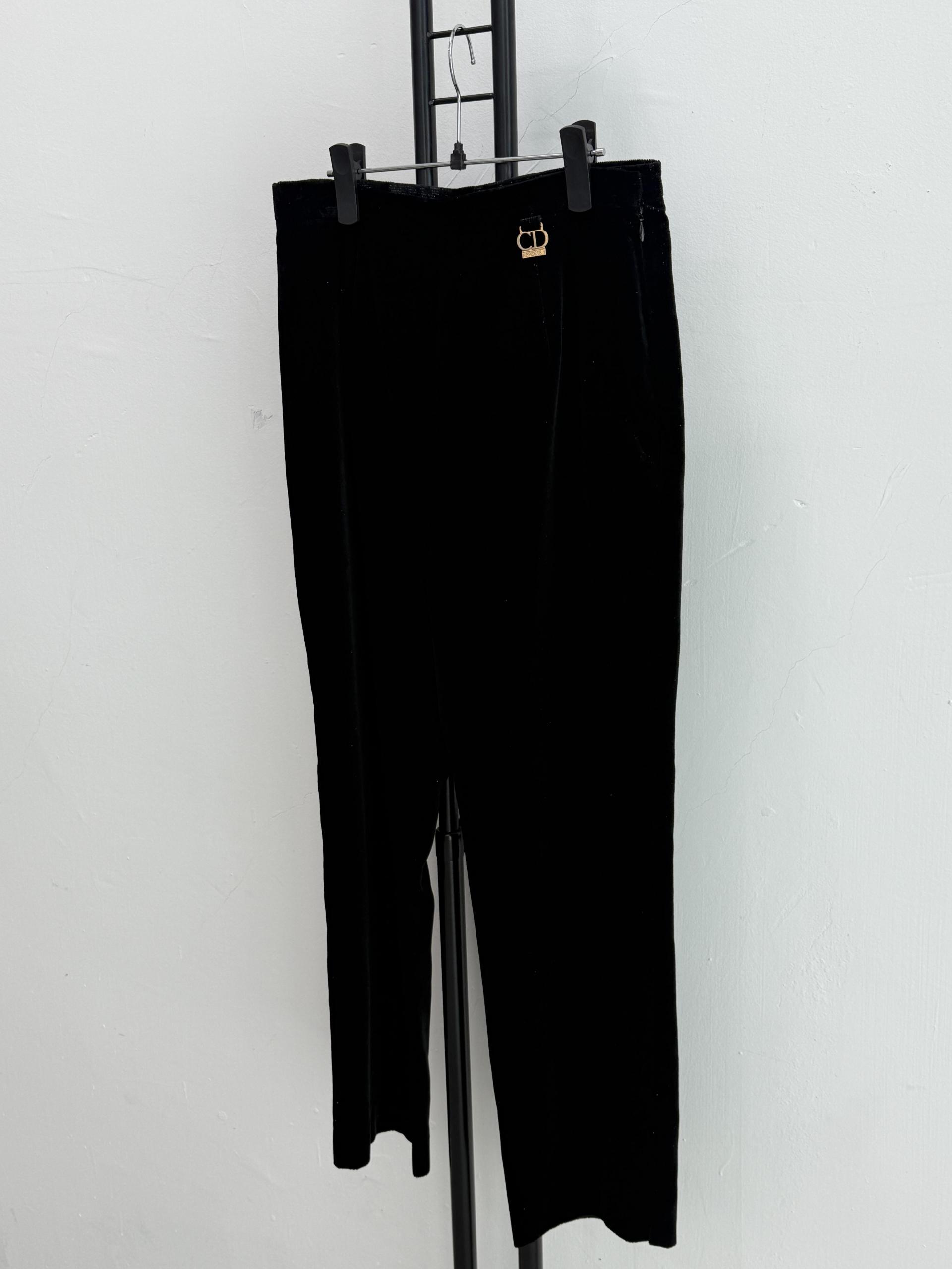 정품 Dior 디올 벨벳 팬츠