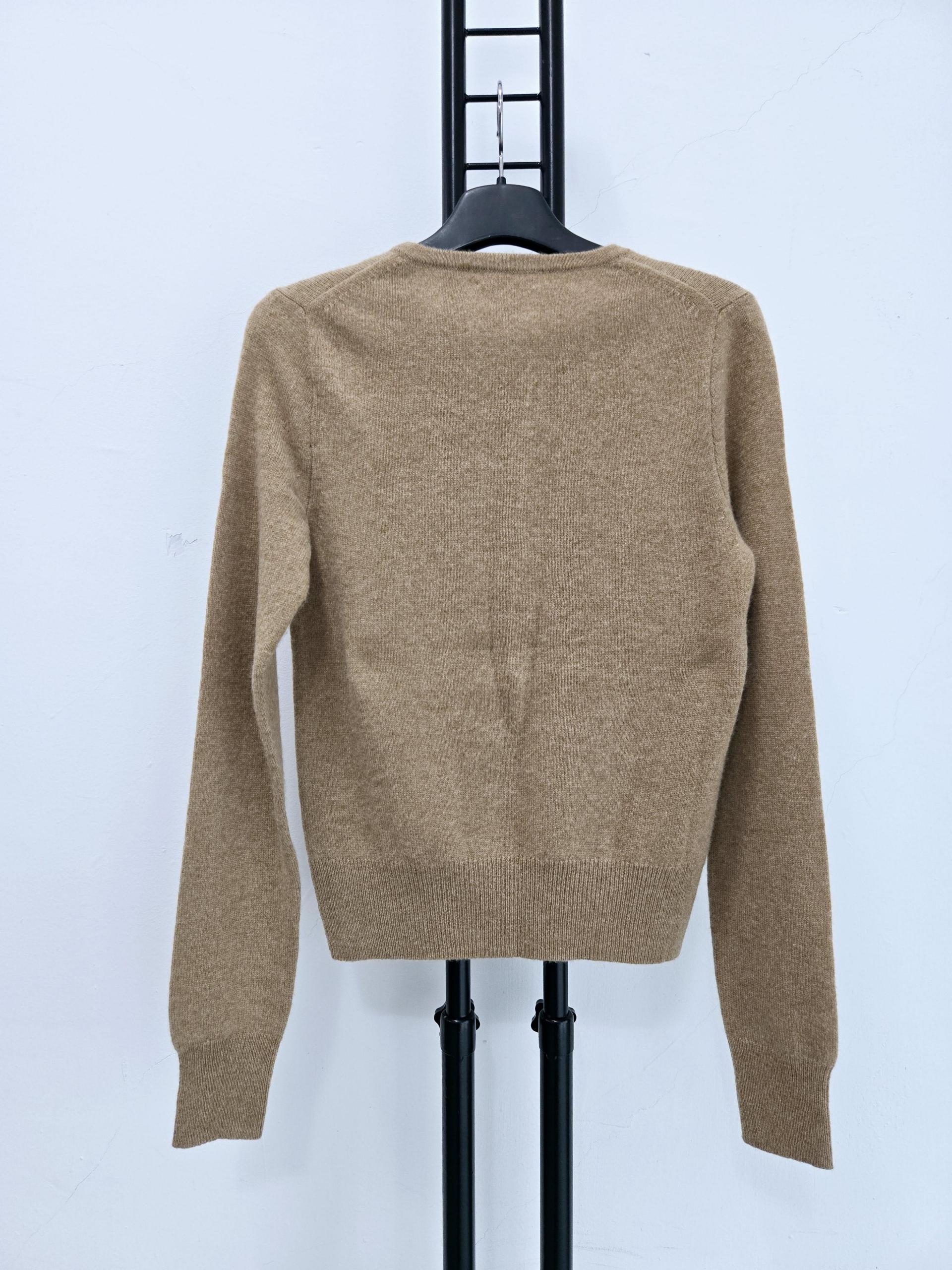 정품 클럽 모나코 CLUB MONACO 캐시미어 가디건 브라운