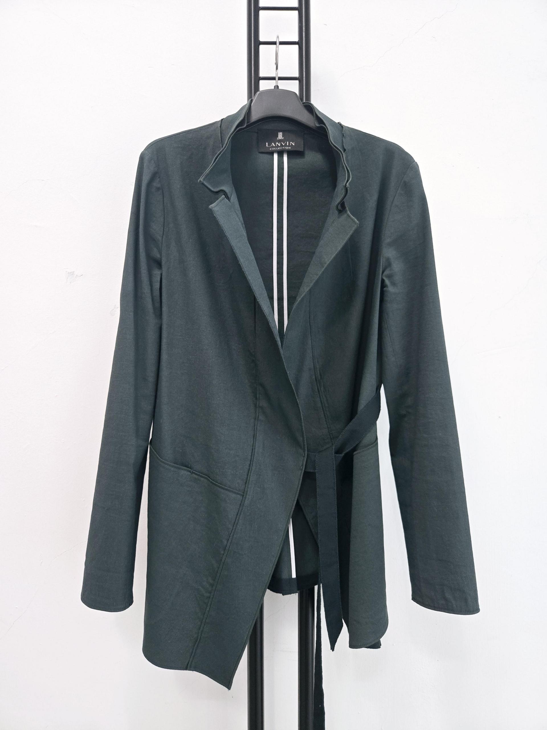 정품 랑방 컬렉션 LANVIN 랩 자켓