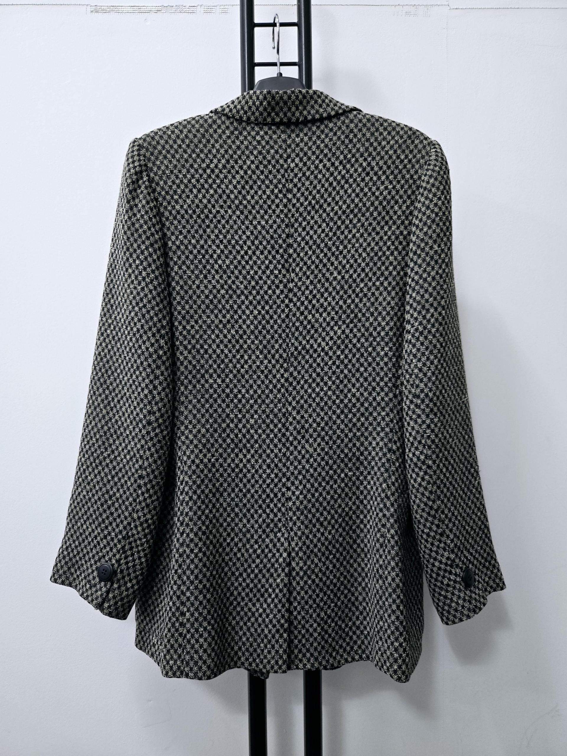 정품 막스마라 MAXMARA 모 90% 체크 자켓