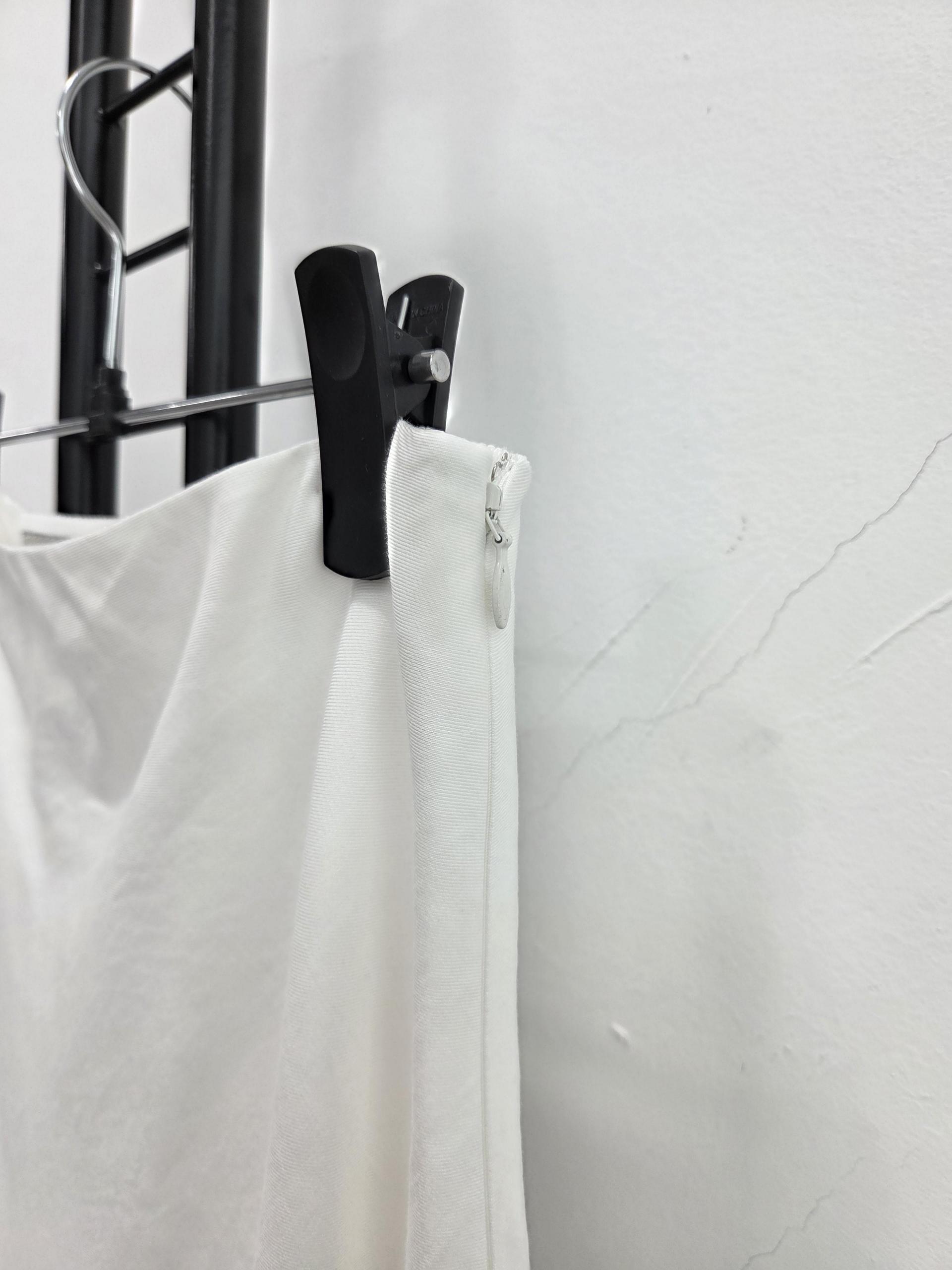 정품 더 스토어 THE STORE 화이트 레이스 롱 스커트