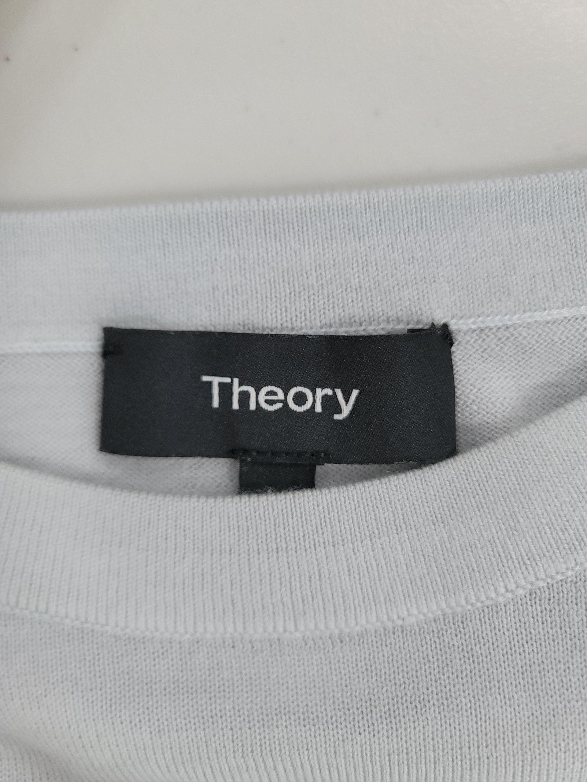 정품 띠어리 THEORY 하늘색 긴팔 티셔츠