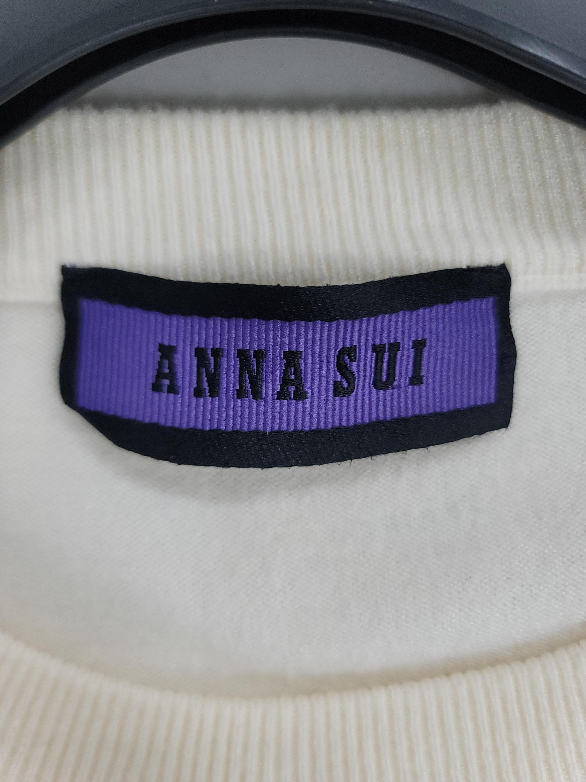 정품 안나수이 ANNA SUI 아이보리 니트