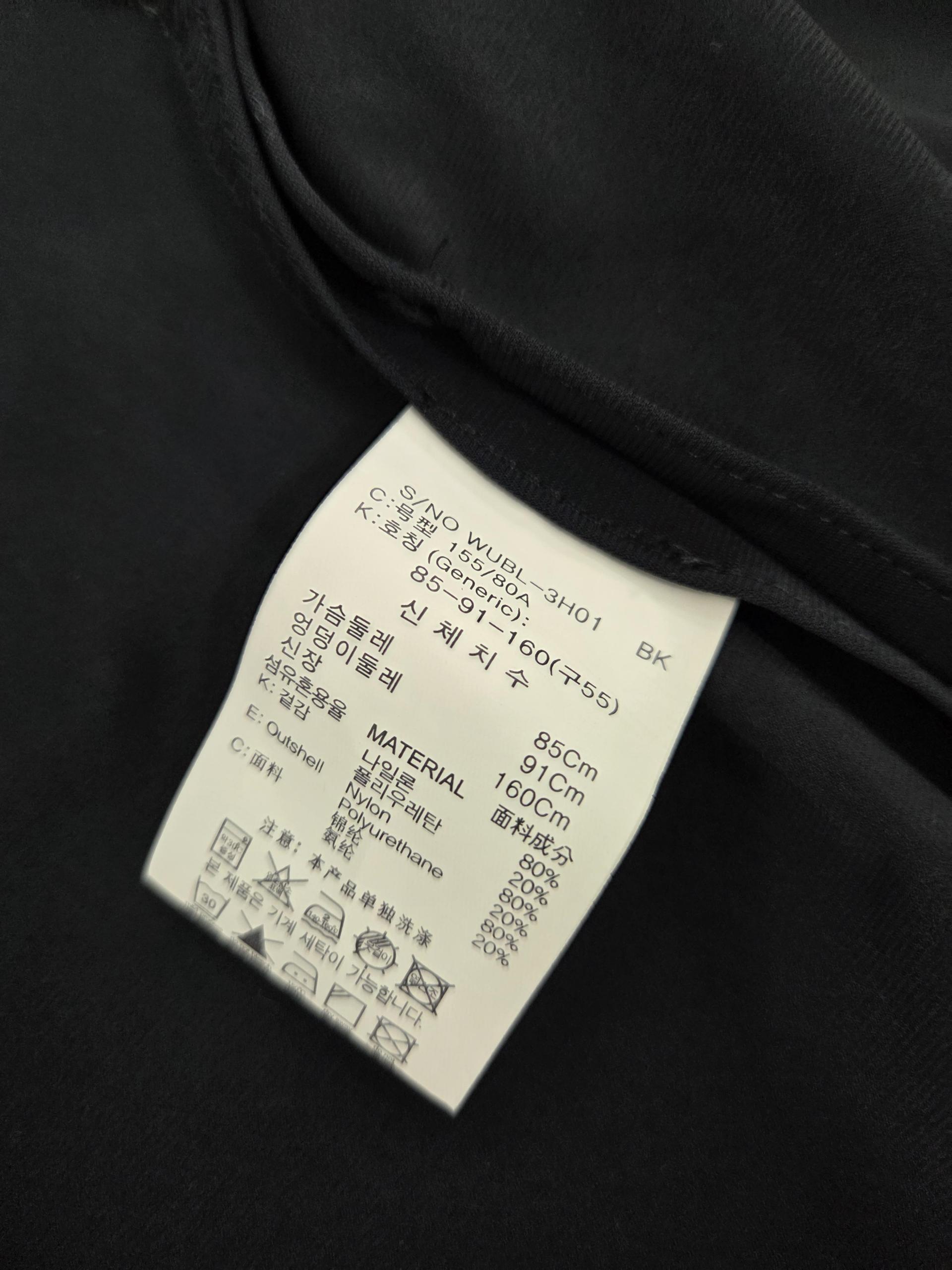 정품 타하리 TAHARI 블랙 셔츠