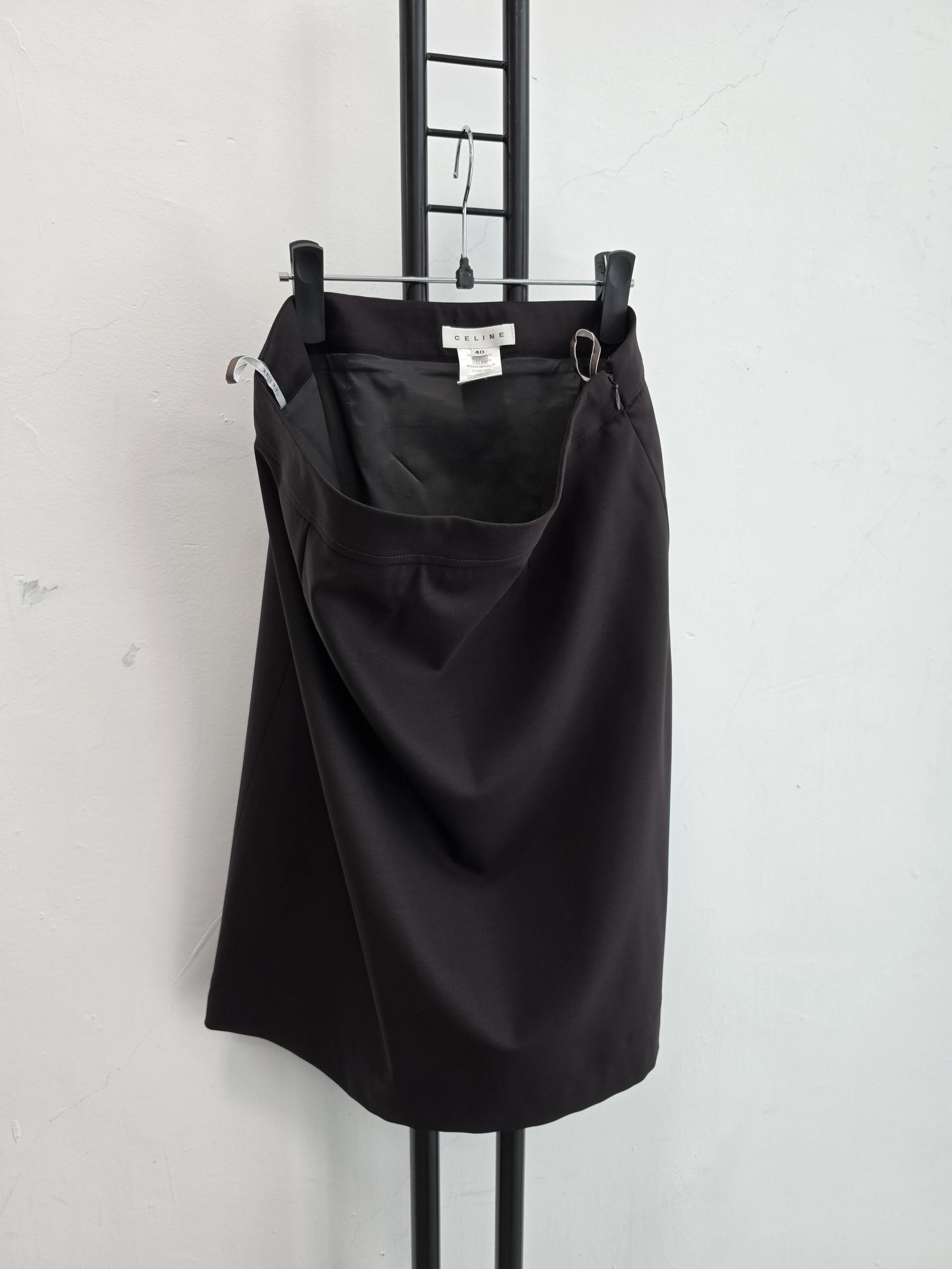 정품 셀린느 CELINE 자켓 치마 셋업