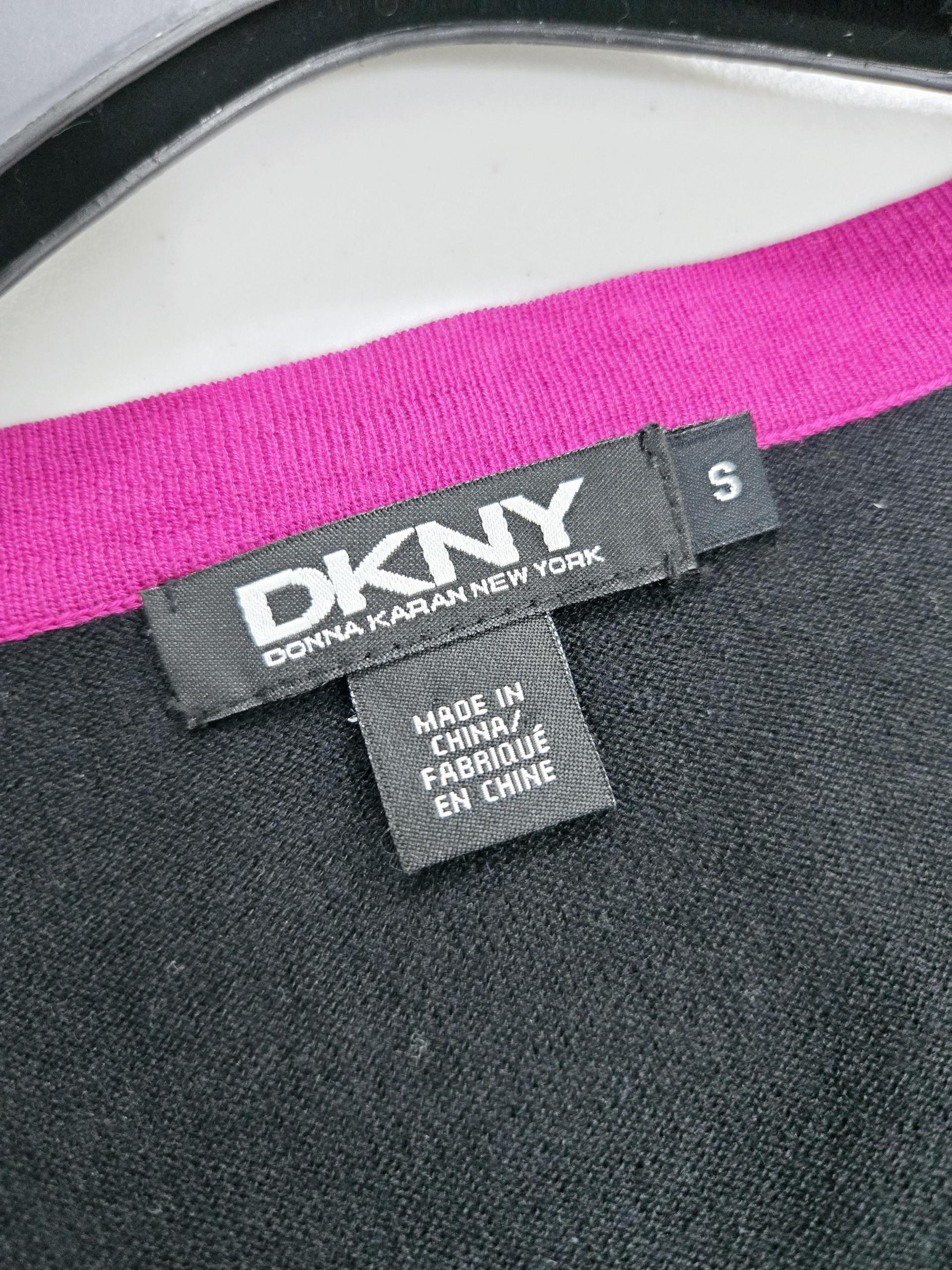 정품 도나카란 DKNY 실크캐시미어 가디건