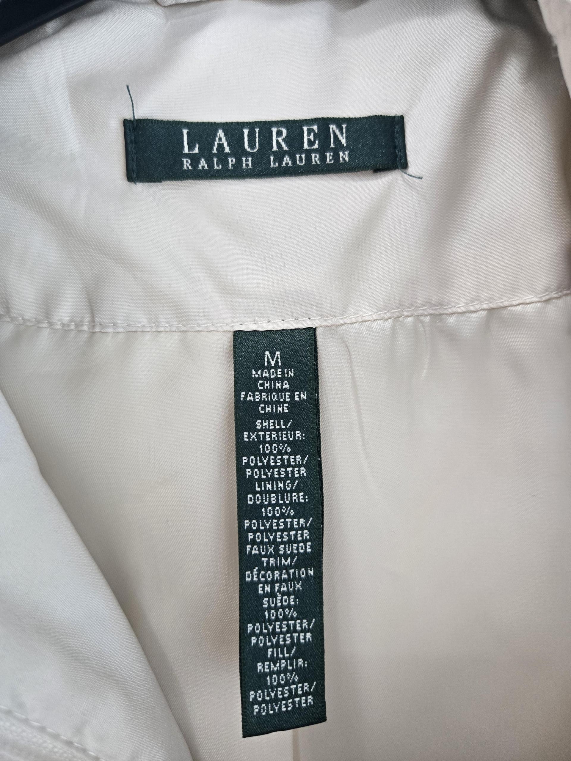 정품 랄프로렌 RALPH LAUREN 퀼팅 자켓 베이지