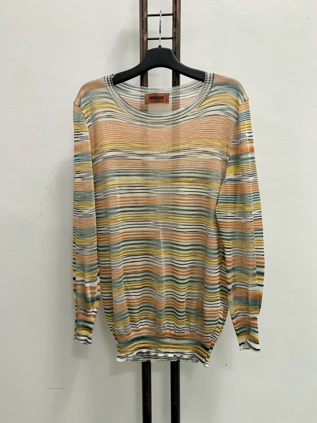 정품 미쏘니 MISSONI DAL1953 스트라이프 니트