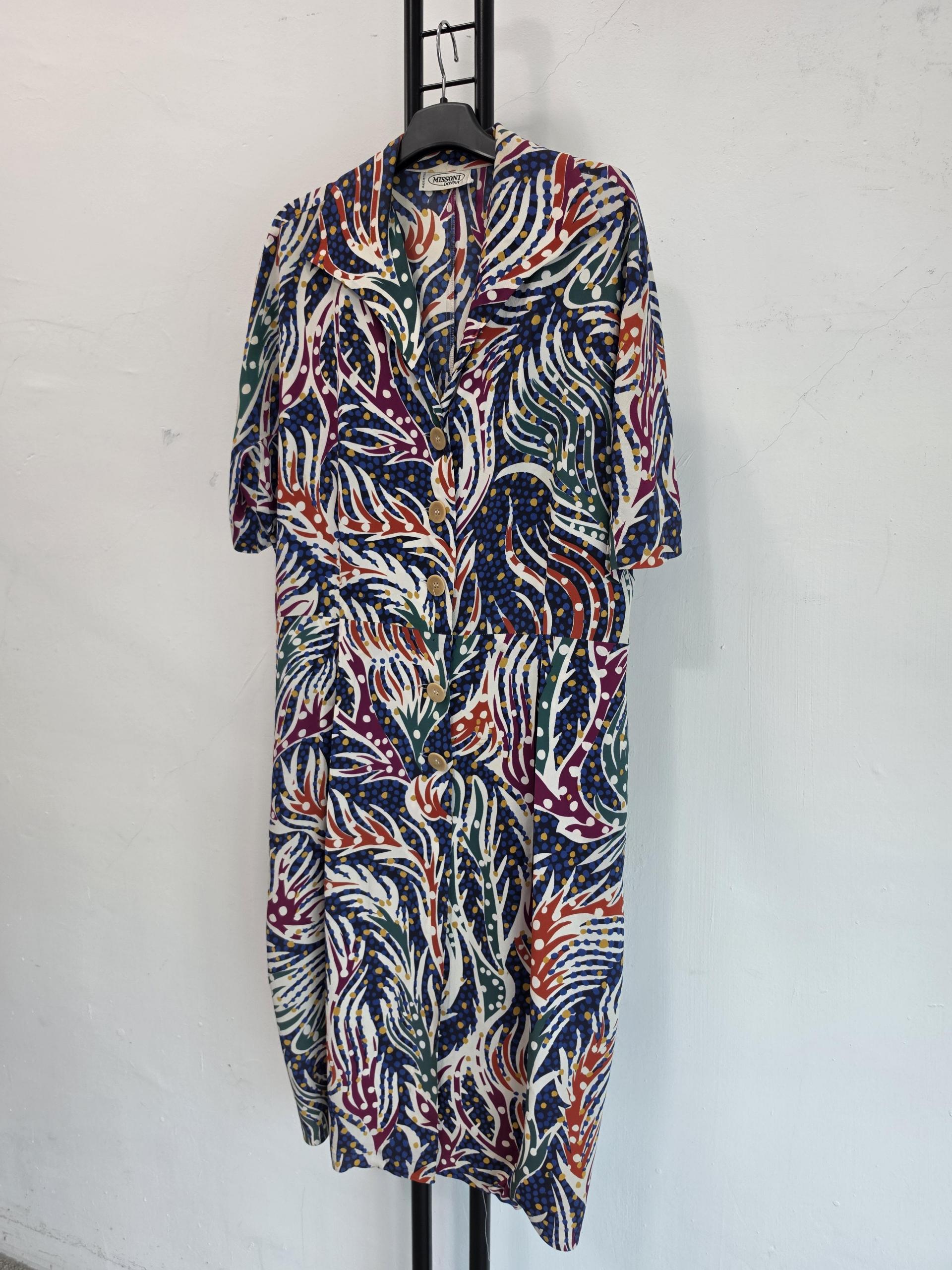 정품 미쏘니 MISSONI 패턴 원피스