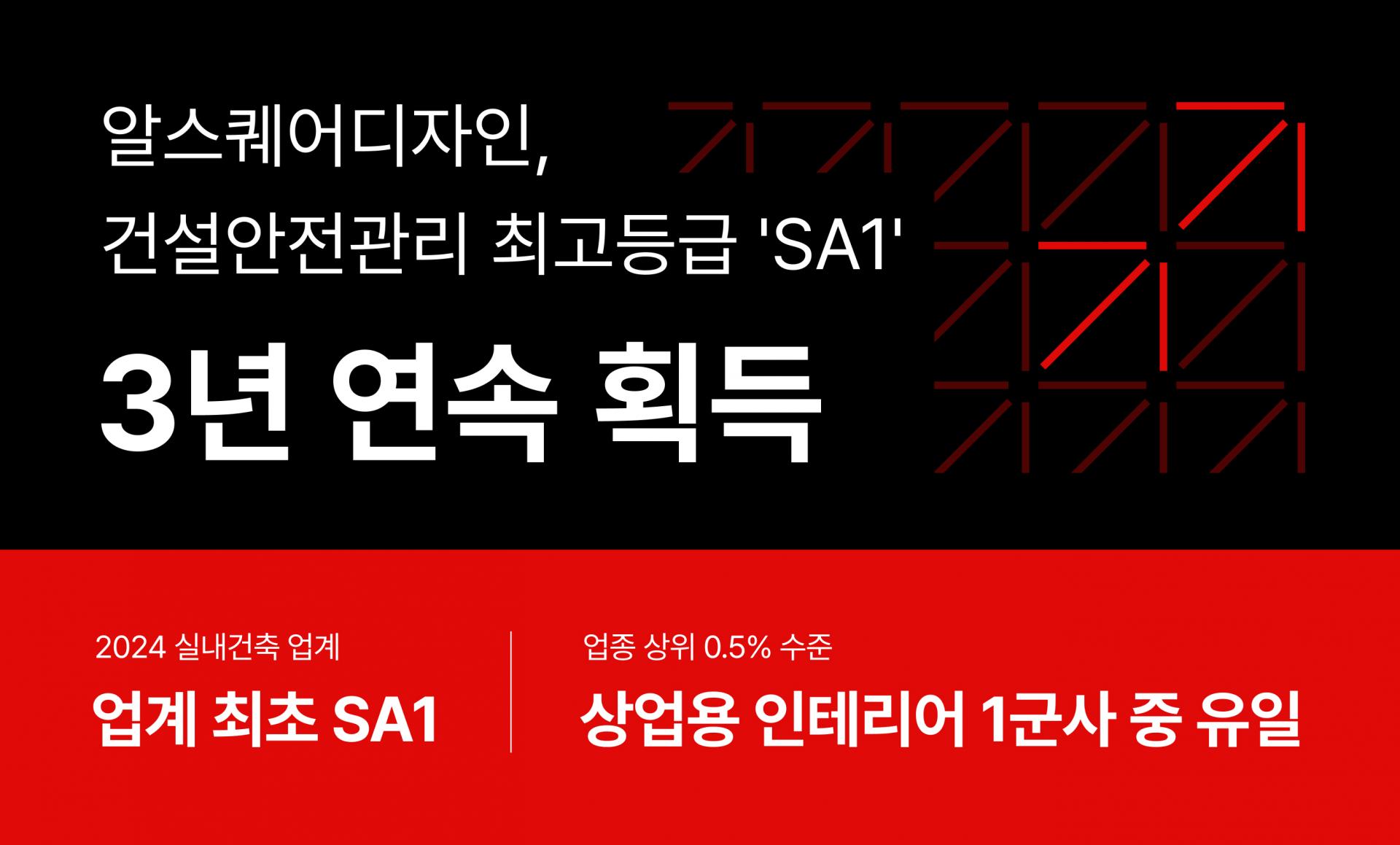RSQUARE Design Achieves Highest Construction Safety Management Grade 'SA1' for Three Consecutive Years