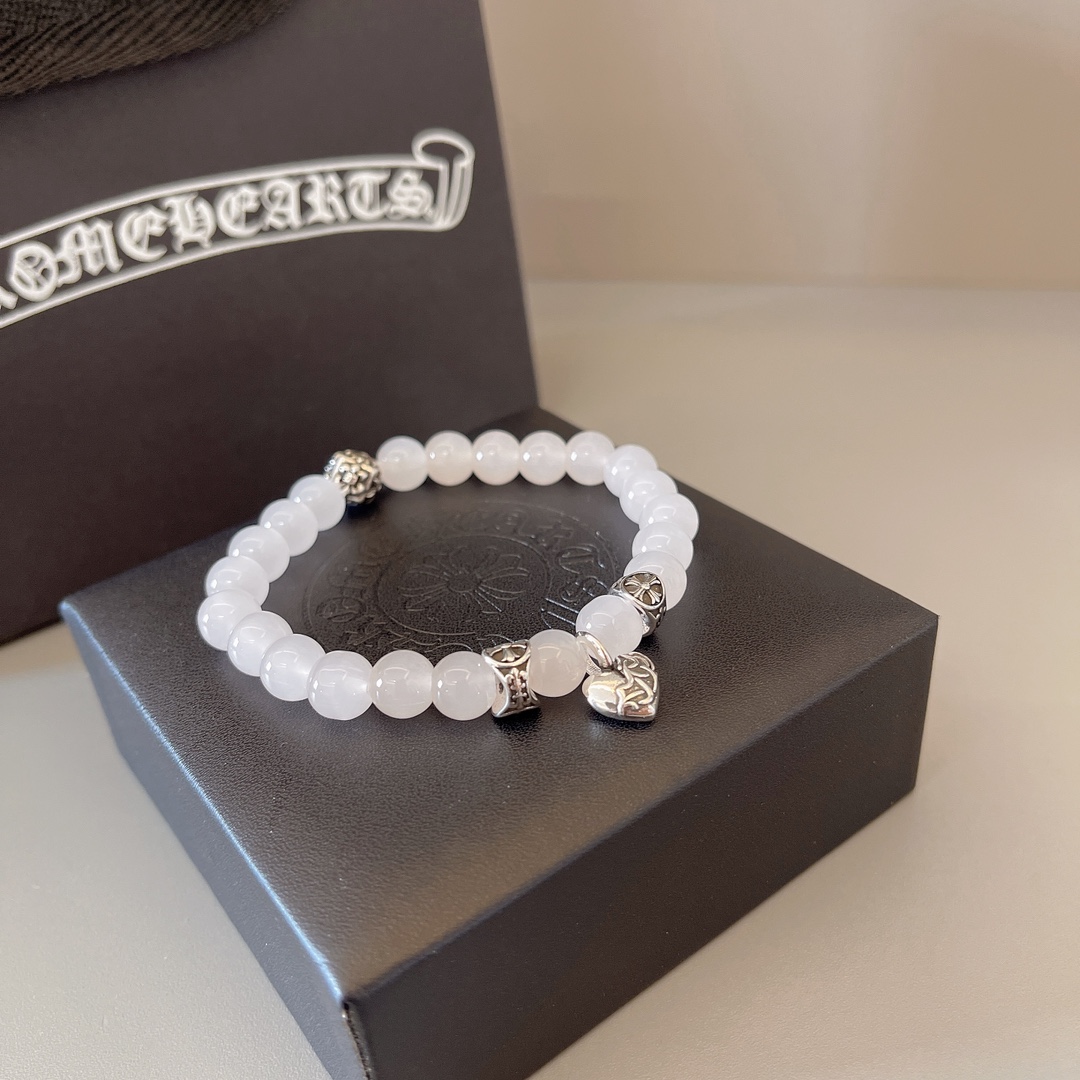 크롬하츠(CHROME HEARTS) 빈티지 크로스 비즈 팔찌 악세사리