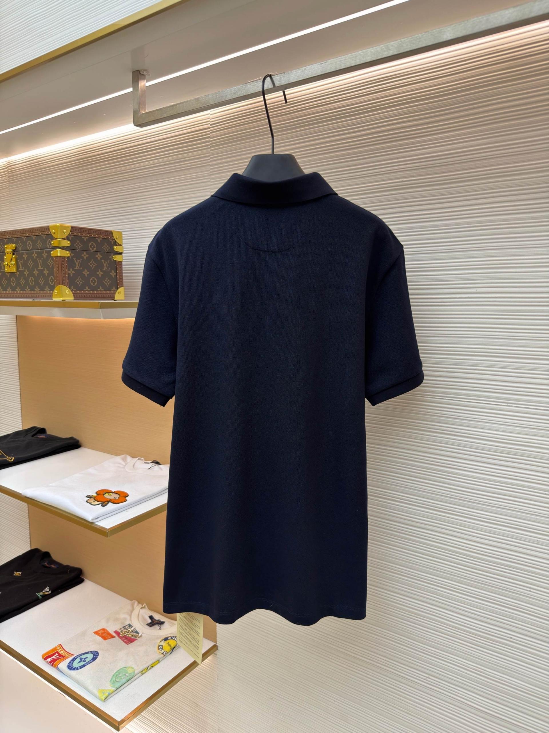 펜디(FENDI) FF 자수 폴로 티셔츠 상의 의류