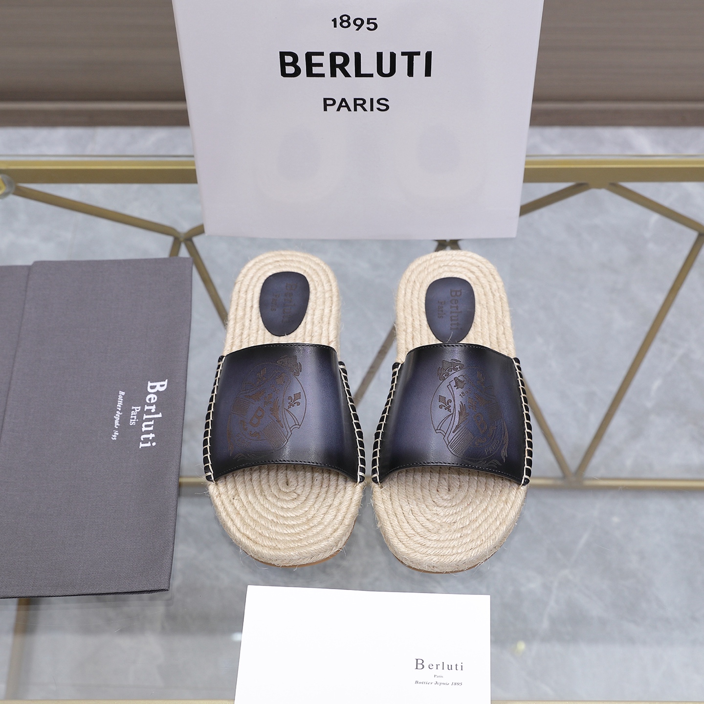 Berluti 벨루티 에지(Edge) Alessandro 알레산드로 슬리퍼 신발