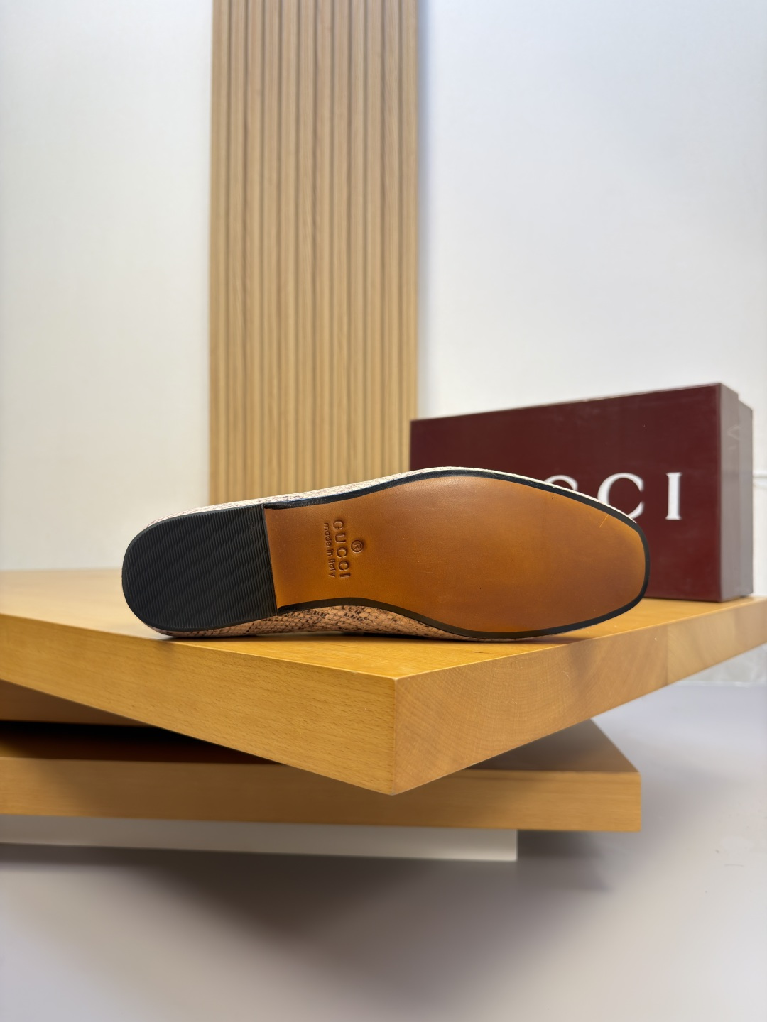 GUCCI 구찌 스네이크 패턴 로퍼 구두 신발