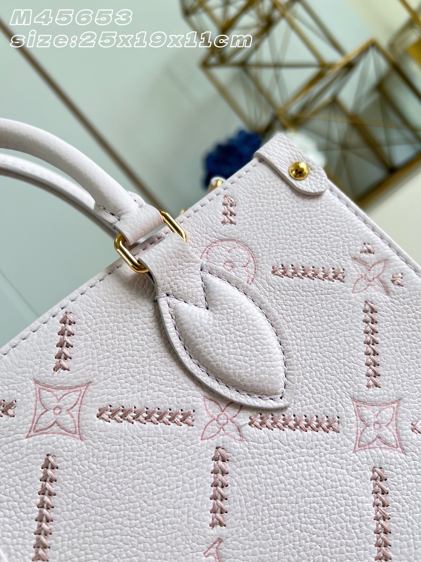 [Louis Vuitton] LV 루이비통 온더고 스몰 앙프레인트 토트백 가방