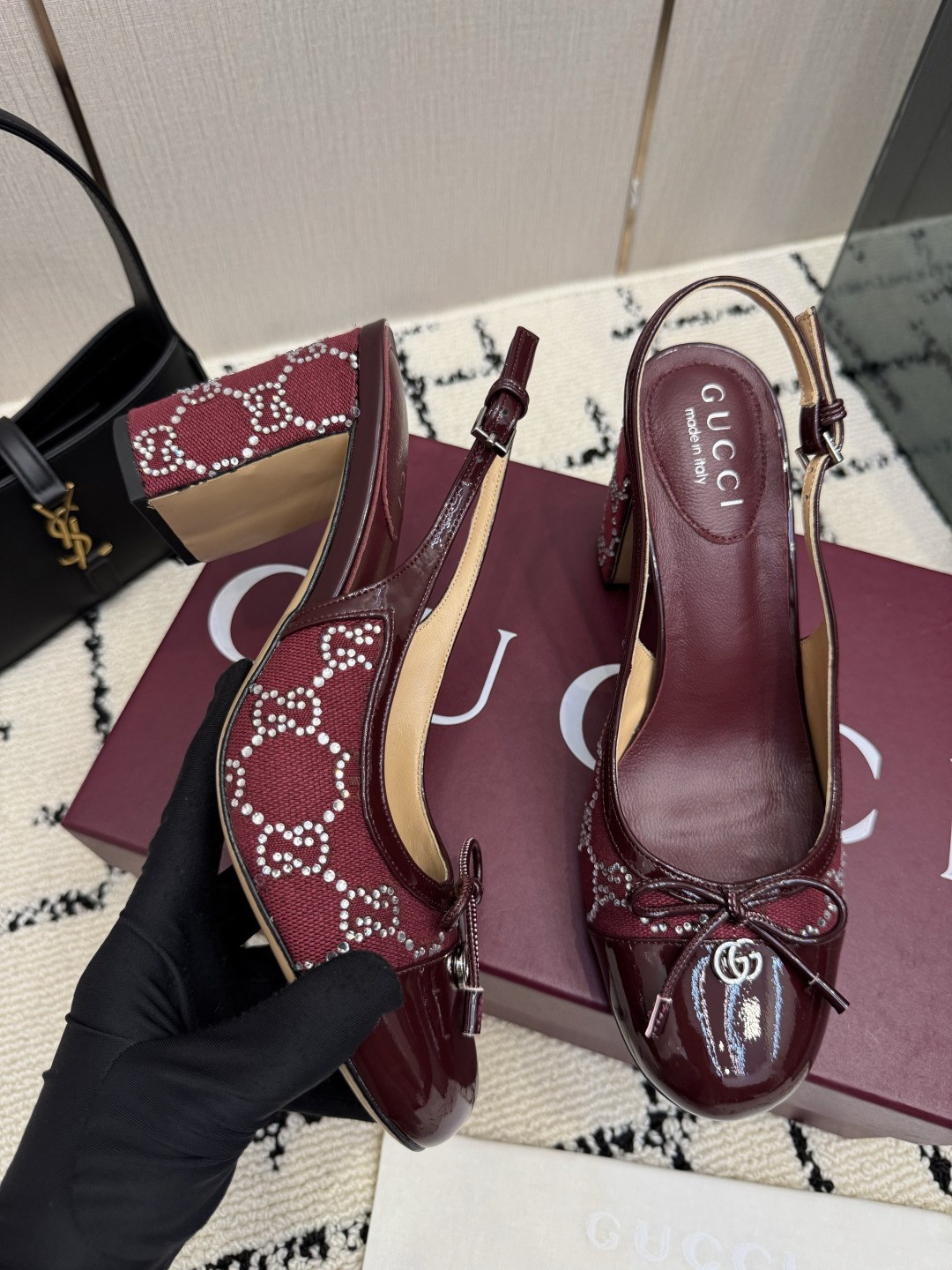 구찌(GUCCI) 홀스빗 발레리나 펌프스 신발