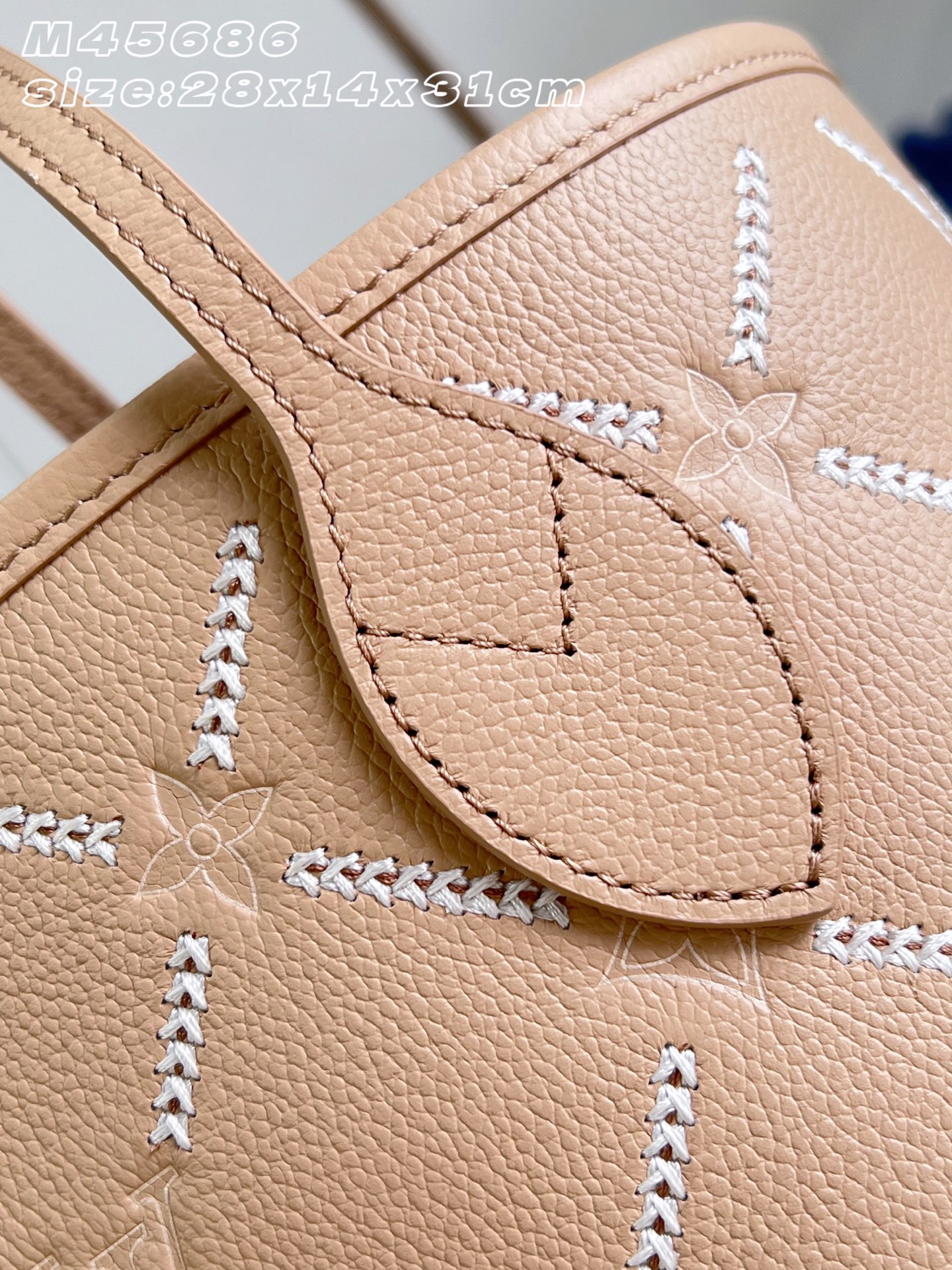 [Louis Vuitton] LV 루이비통 네버풀 MM 앙프레인트 토트백 가방