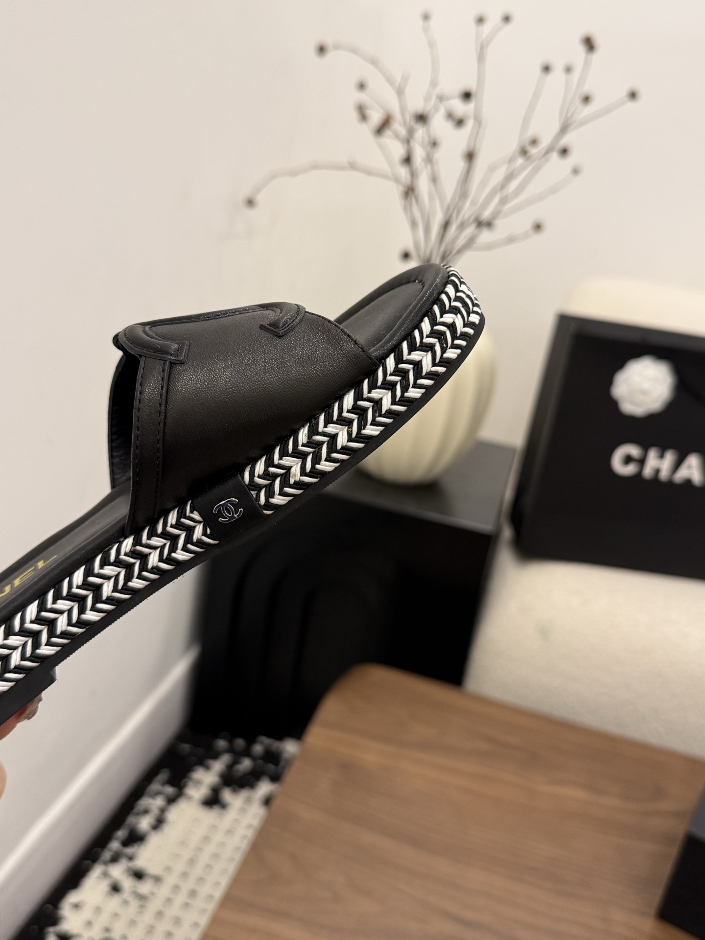 샤넬(CHANEL) 에스파드류 슬리퍼 신발