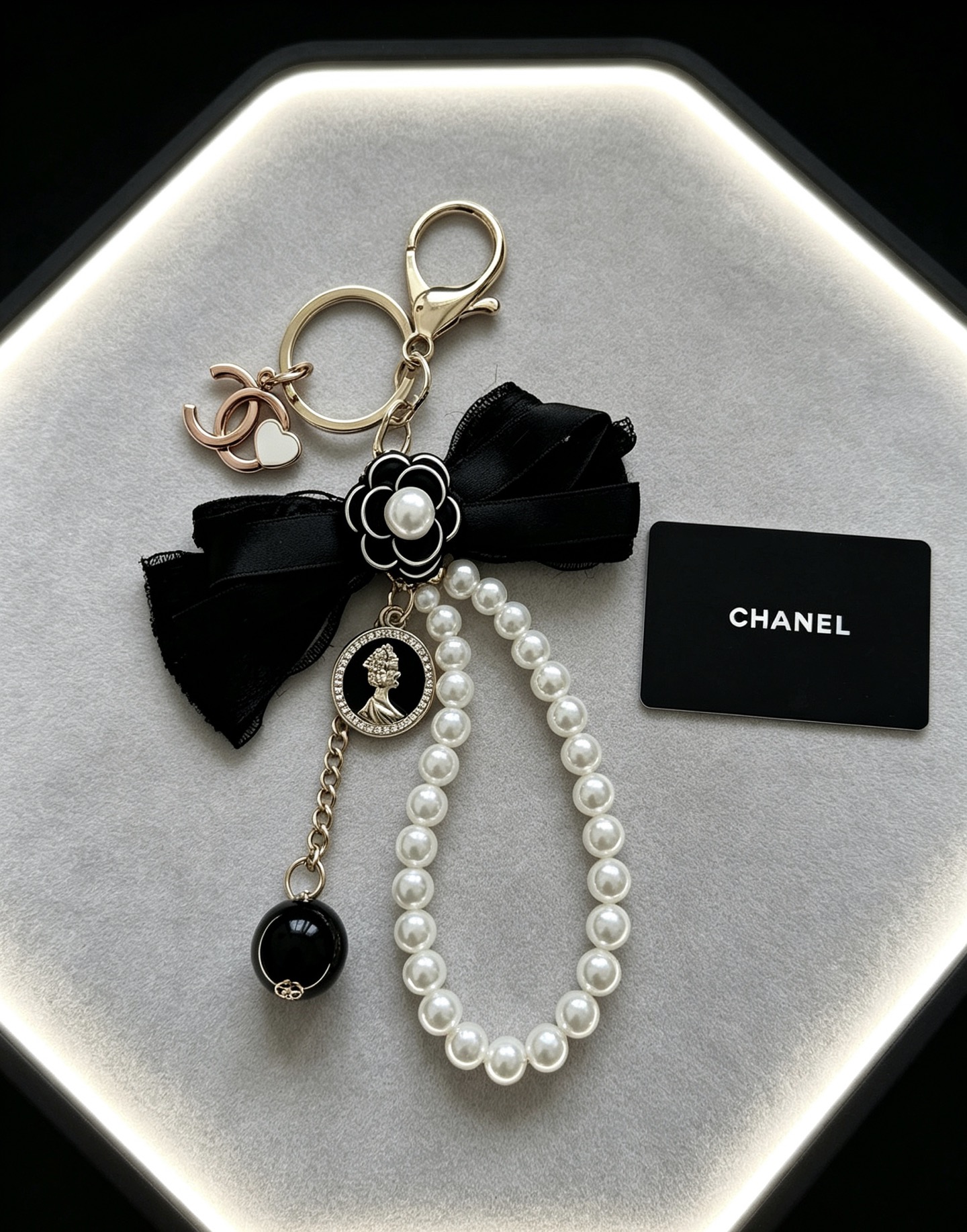 샤넬(CHANEL) 빈티지 참 키링 백 참 악세사리