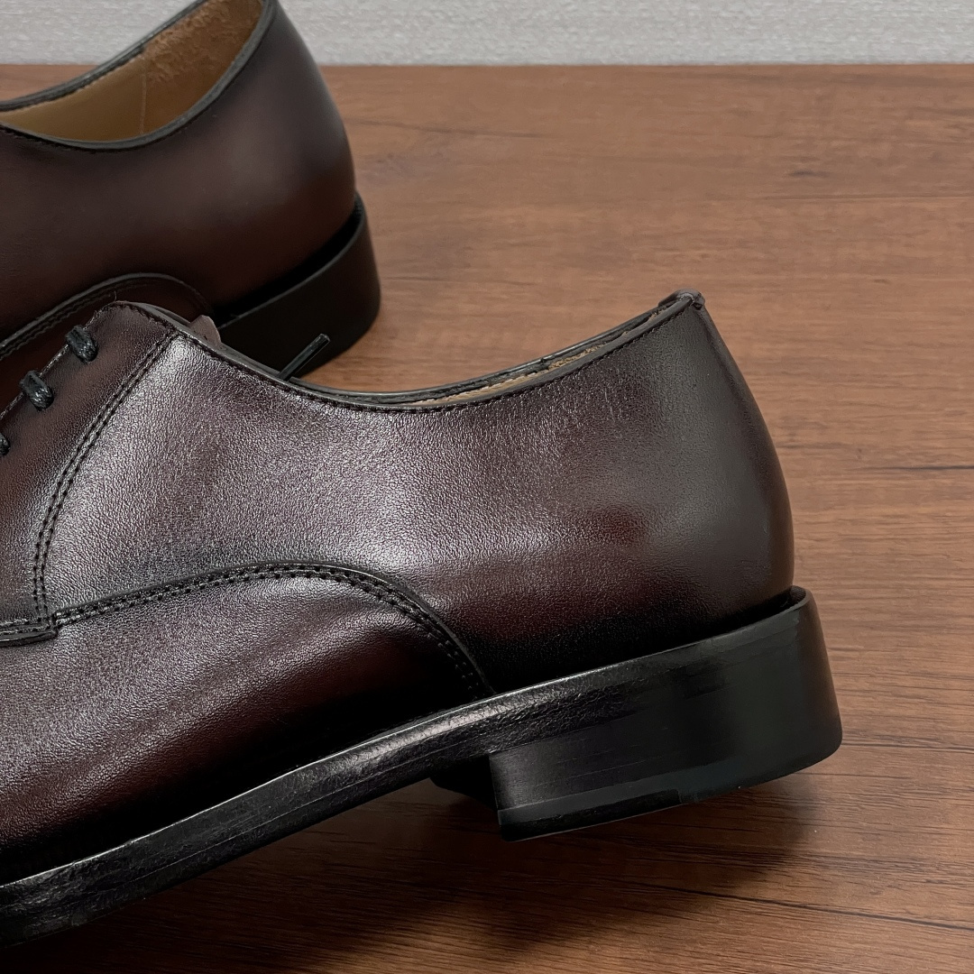 Zegna 제냐 브러쉬드 오피스 정장화 (옥스퍼드) 구두 신발