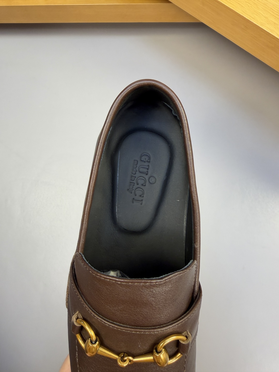 GUCCI 구찌 나파 소가죽 클래식 로퍼 구두 신발