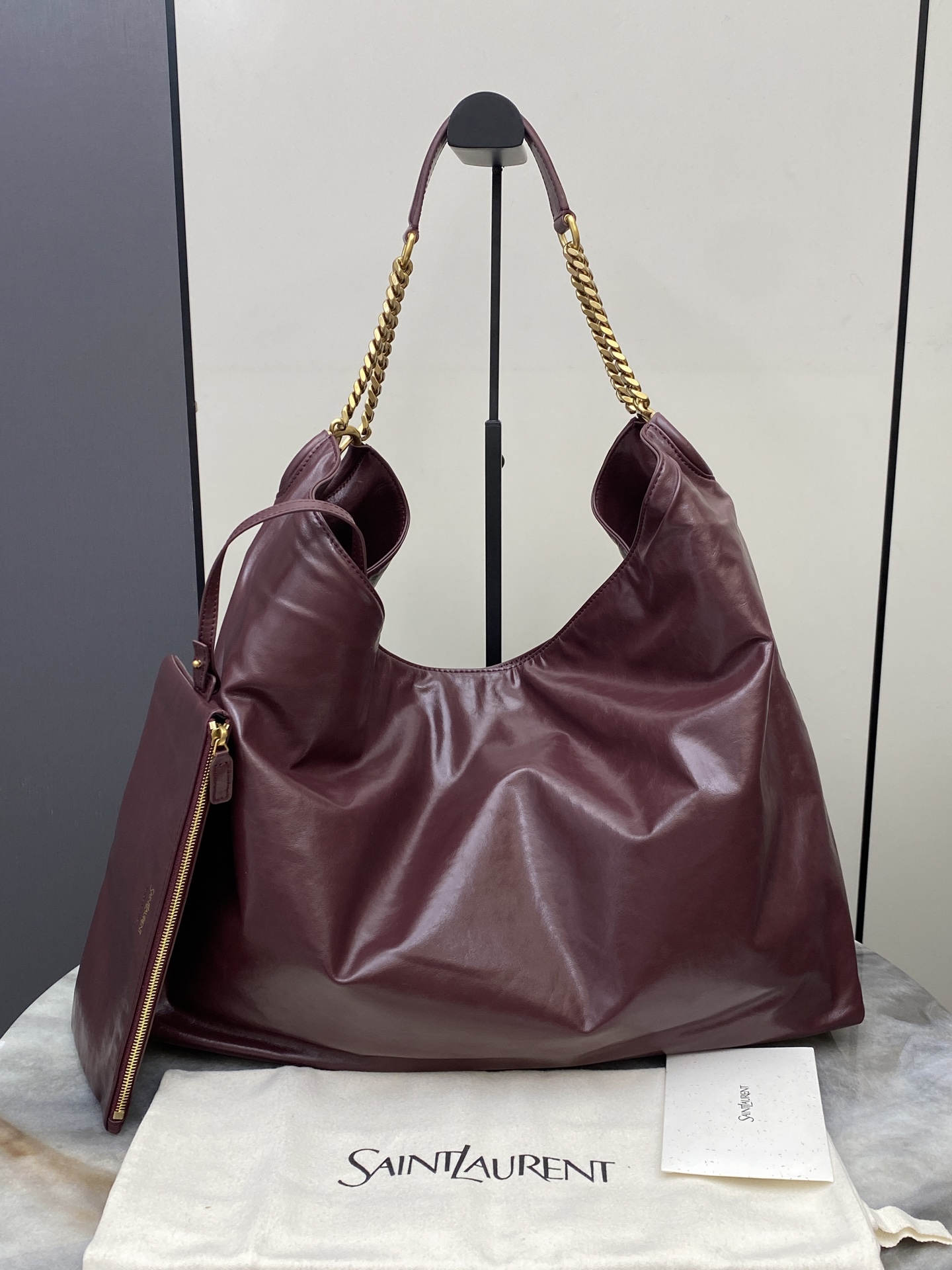 YSL 생로랑 오르탕스(Hortense) 대형 라지 호보백 가방
