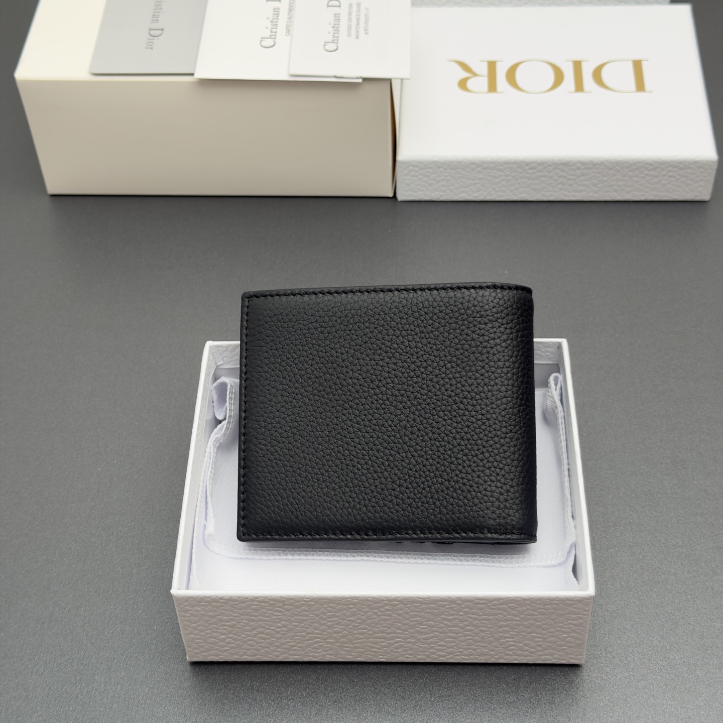 Dior 디올 맨즈 쇼트 새들 바이폴드 지갑