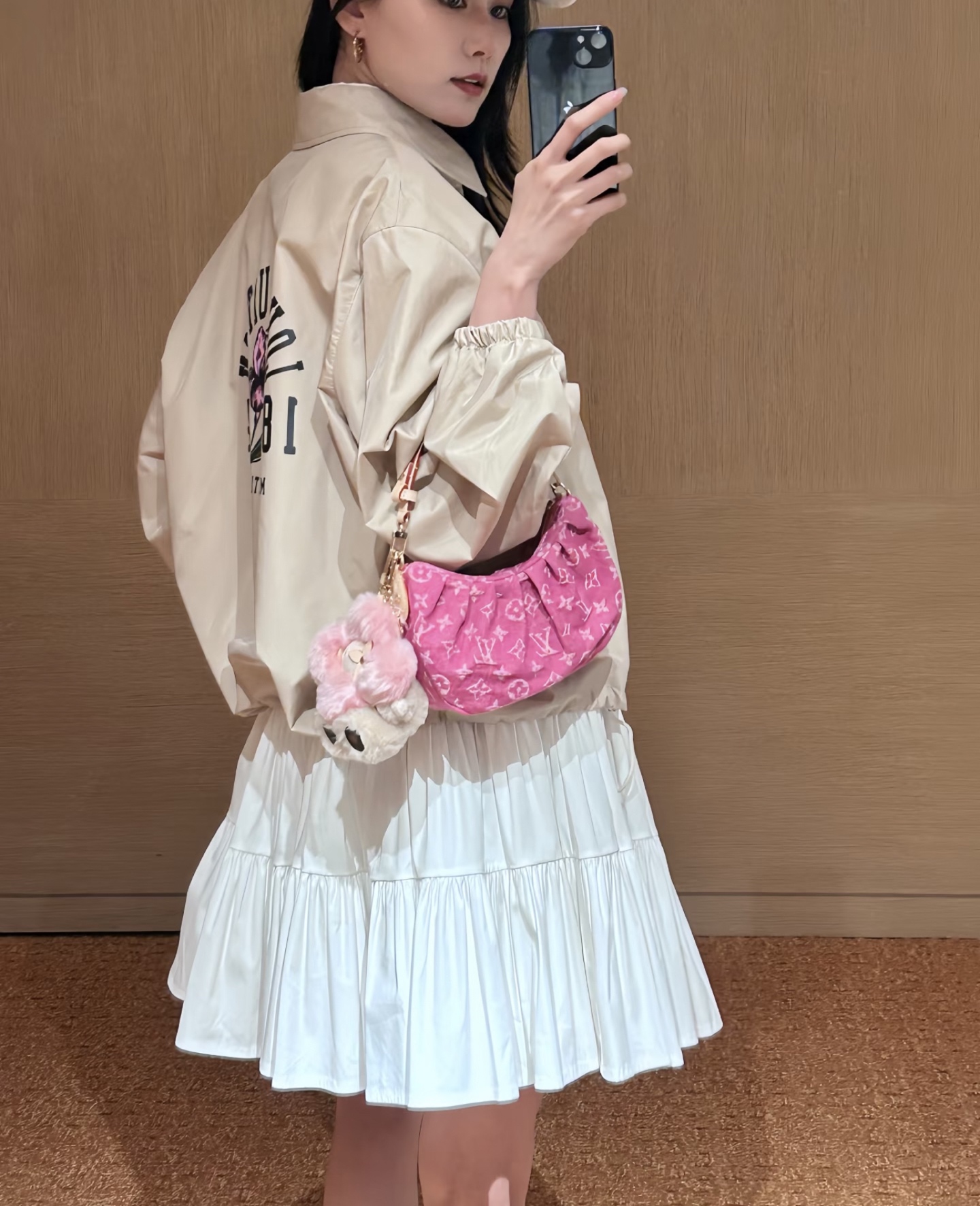 [Louis Vuitton] LV 루이비통 모노그램 데님 포쉐트 밸리 (로즈 핑크) 가방