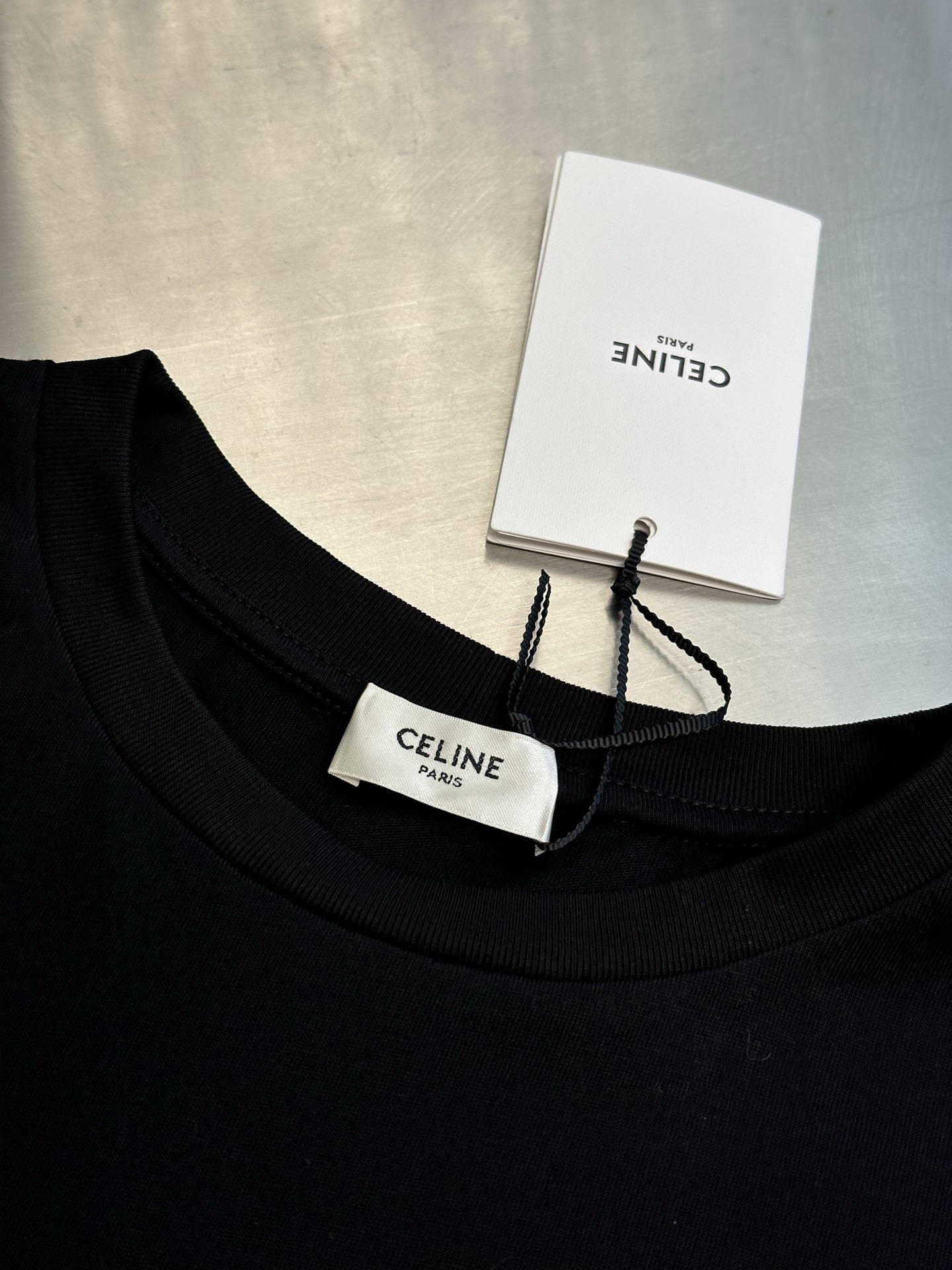 셀린느(CELINE) 아크 드 트리옹프 프린트 반팔 티셔츠 의류