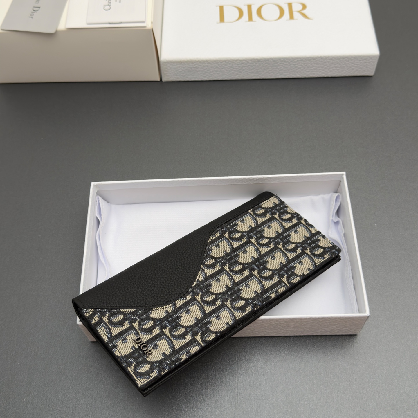 Dior 디올 맨즈 롱 바이폴드 지갑 복제